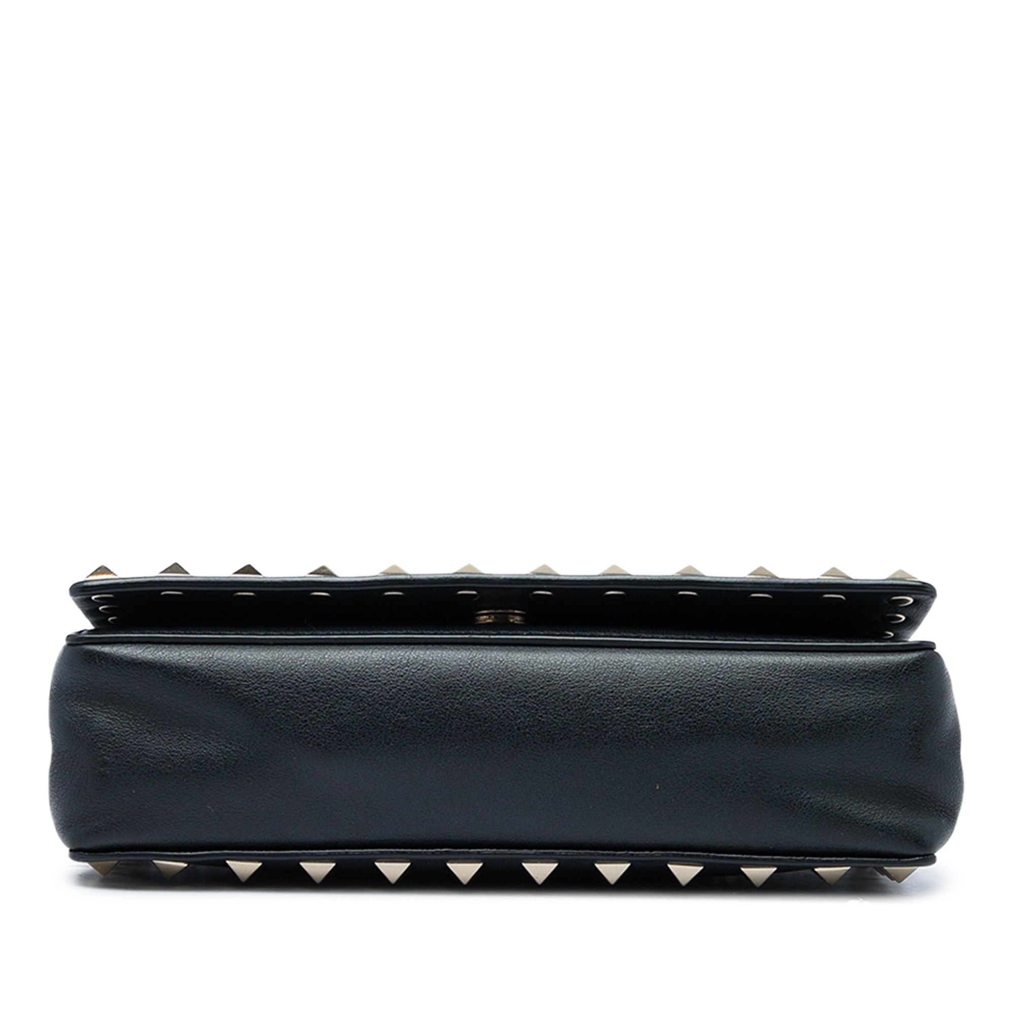 Valentino Calfskin Rockstud Wallet On Chain Size ONE SIZE - 3 Thumbnail