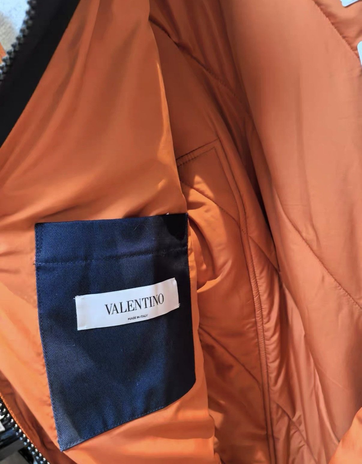 Valentino Structured Denim Panel Baseball Jacket Size US S / EU 44-46 / 1 - 5 Thumbnail