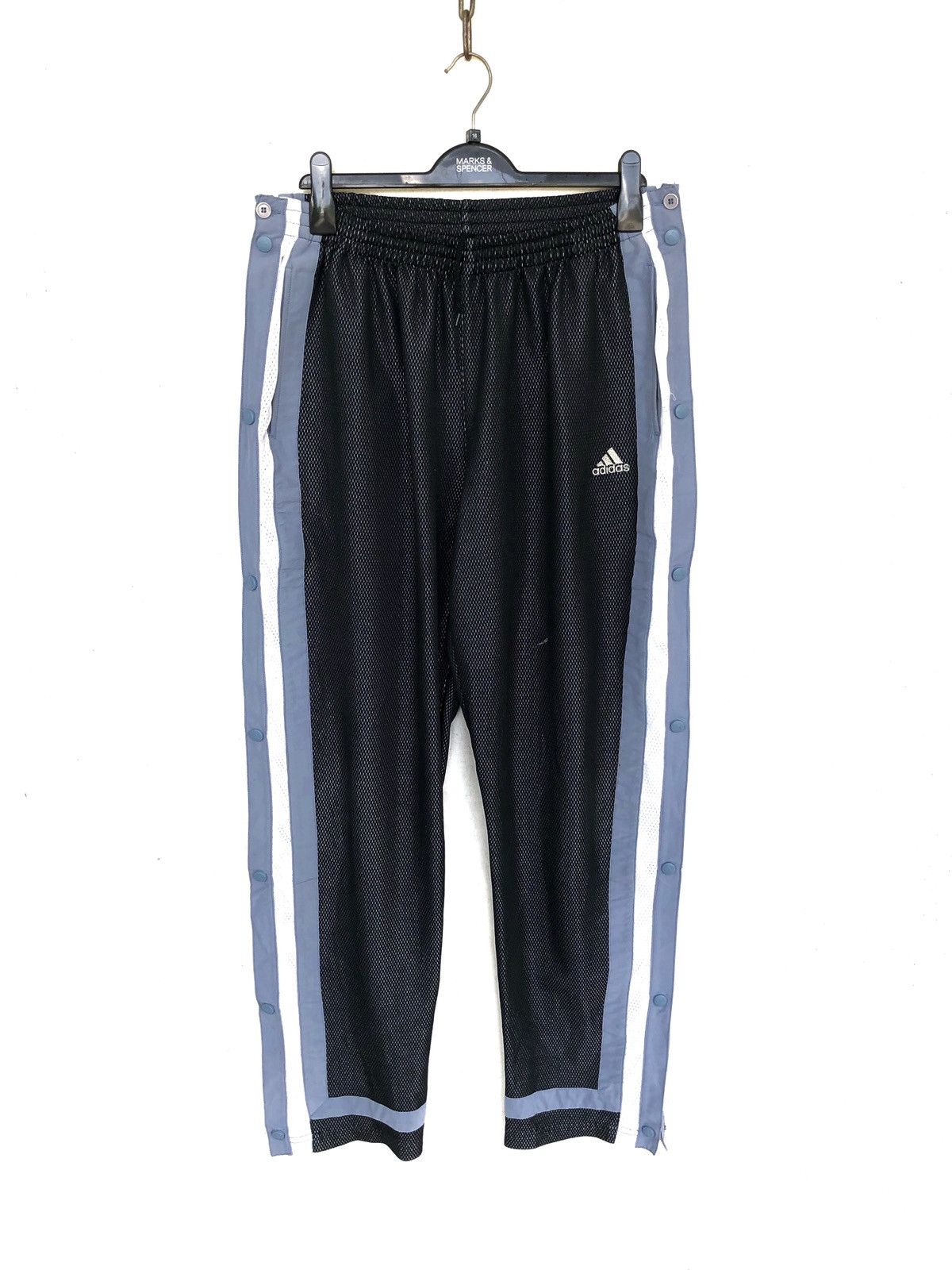 Adidas Vintage Y2K Adidas Kim K Track Bottoms With Fishnet Size US 34 / EU 50 - 4 Thumbnail