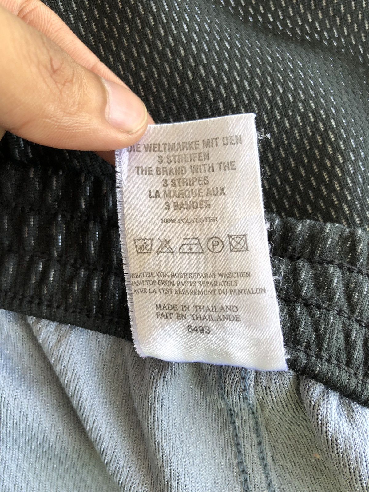 Adidas Vintage Y2K Adidas Kim K Track Bottoms With Fishnet Size US 34 / EU 50 - 10 Thumbnail