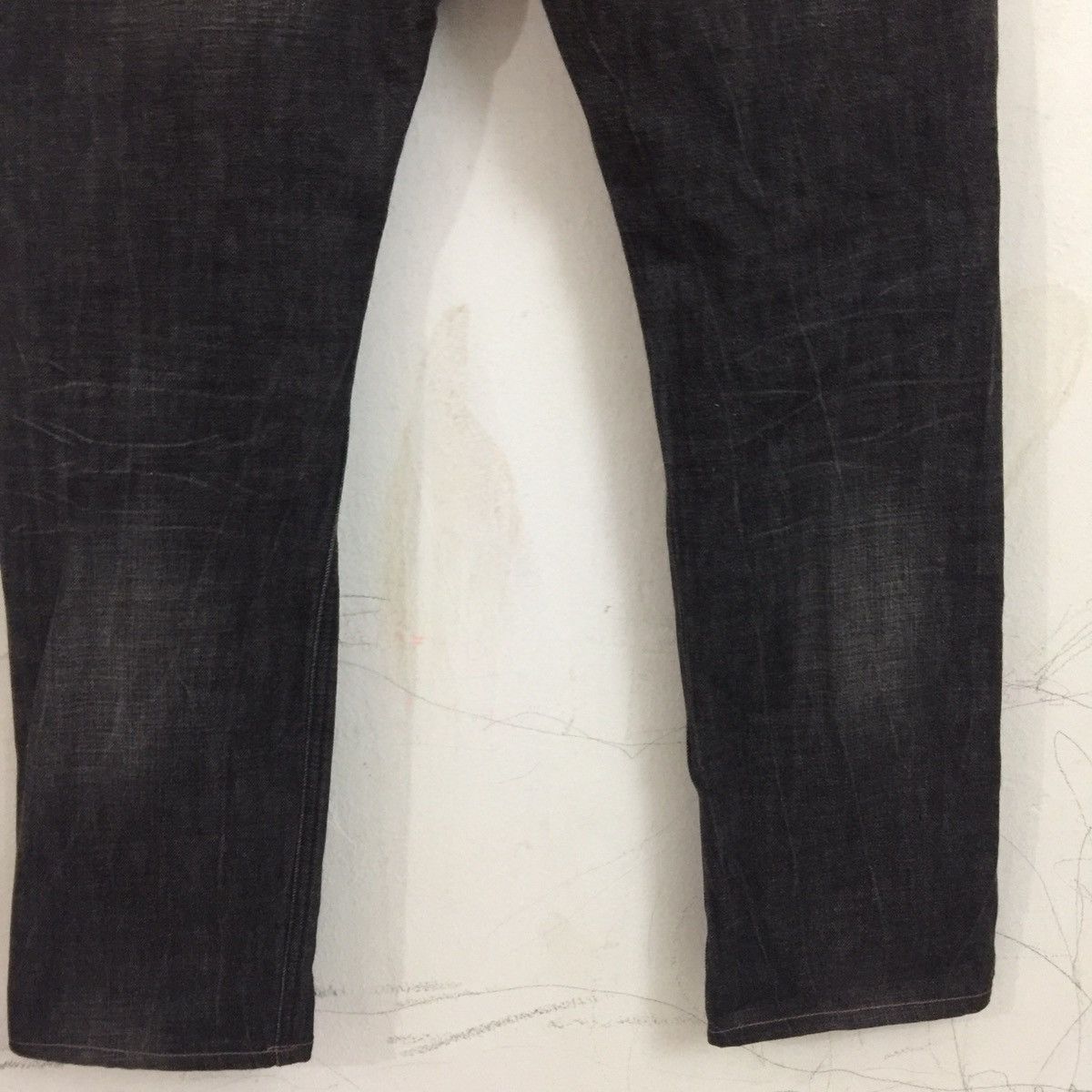 Billionaire Boys Club × Designer BBC Distressed Salvedge Denim Size US 36 / EU 52 - 10 Thumbnail
