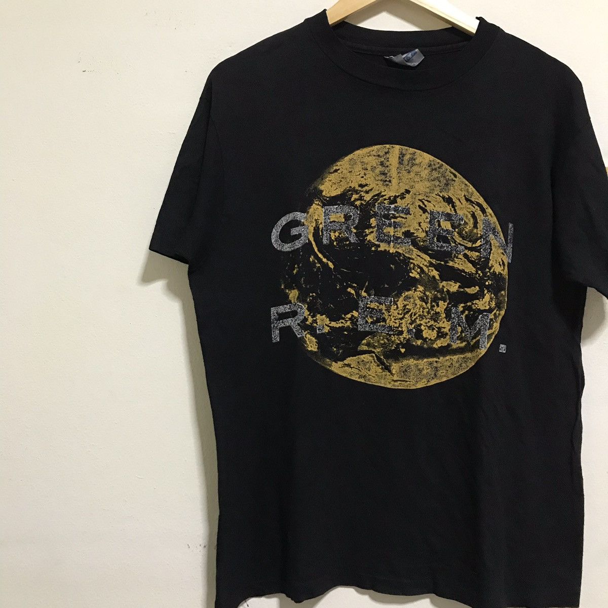 Vintage R.E.M Green Promo 1989 T shirt band shirt nirvana