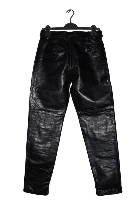 Romeo Gigli Romeo Gigli Leather Biker Pants | Grailed