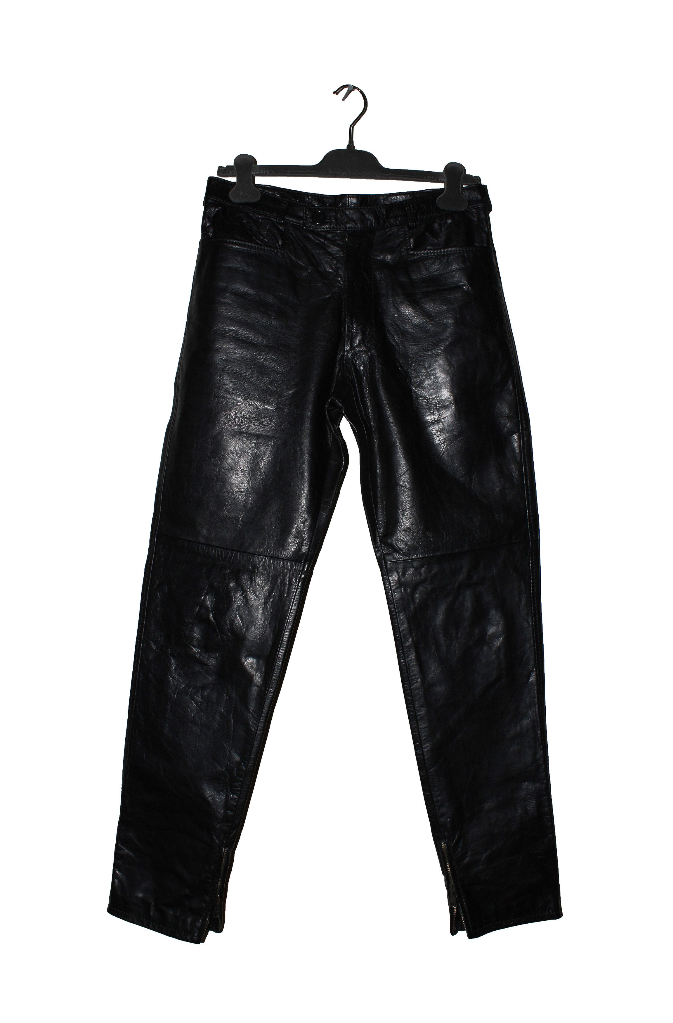 Romeo Gigli Romeo Gigli Leather Biker Pants | Grailed