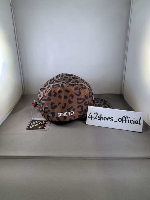 Supreme Supreme Gore-TEX Leopard Camp Cap FW19 Deadstock | Grailed