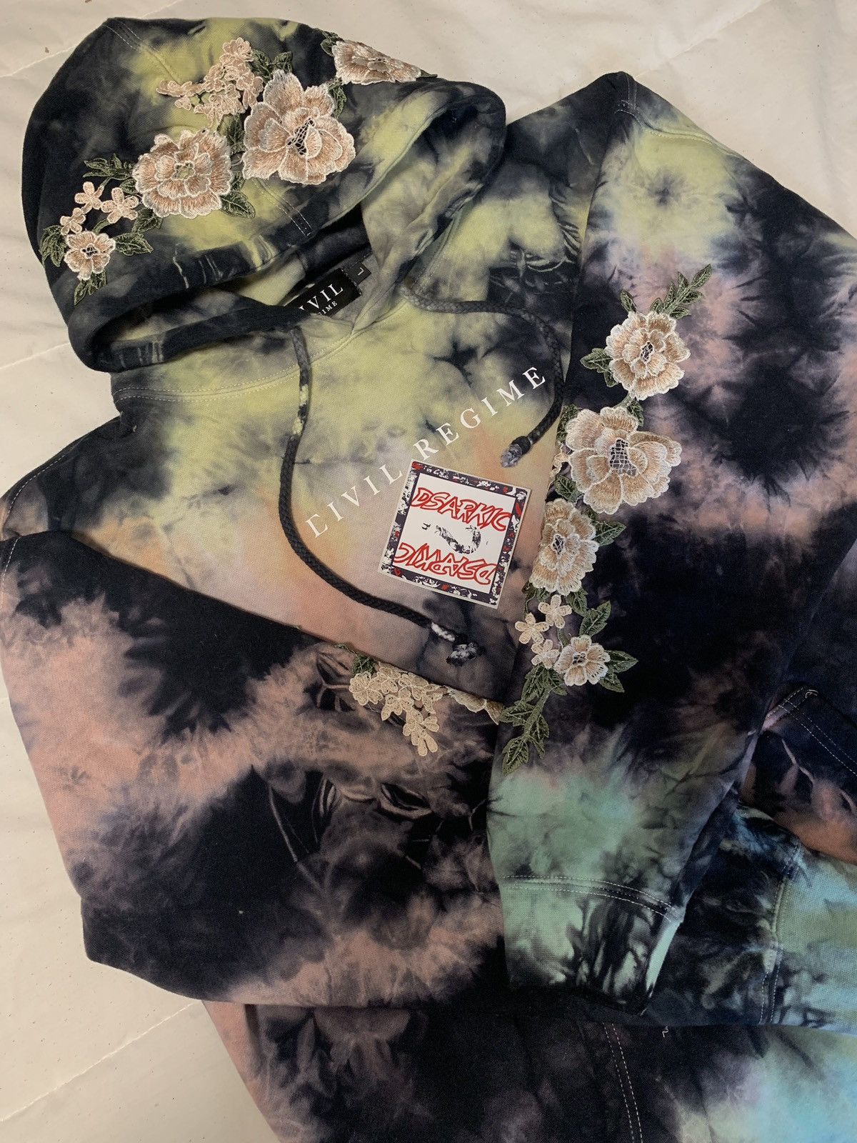 Civil Regime Blanco Rose Hoodie