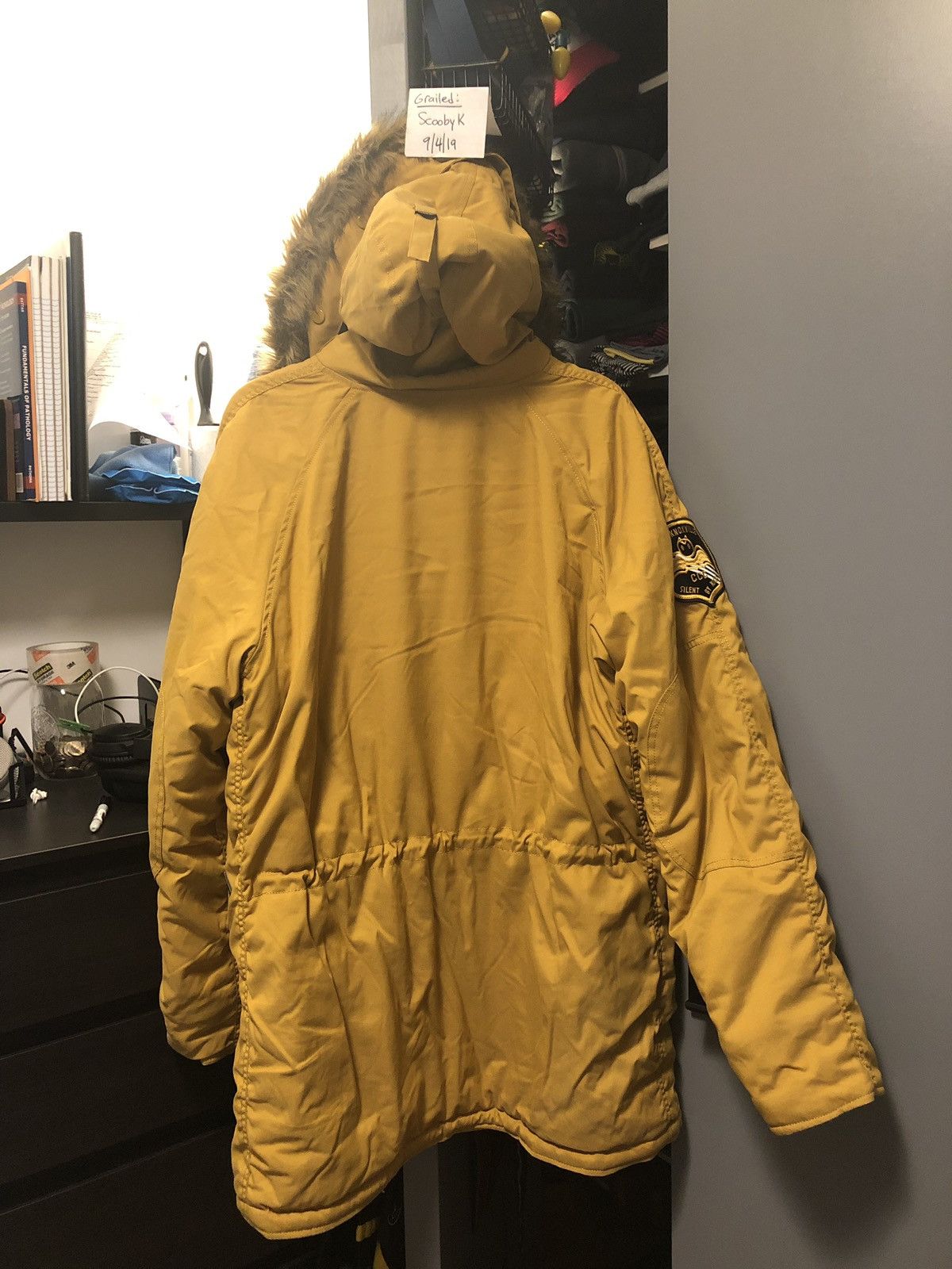 Vintage 90s ALPHA INDUSTRIES Type N3B (N) Parka Jacket Fur