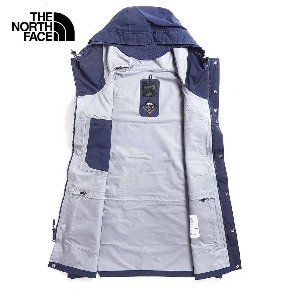 Kazuki Kuraishi × The North Face MOUNTAIN Gore-Tex Jacket Navy Size US M / EU 48-50 / 2 - 2 Thumbnail