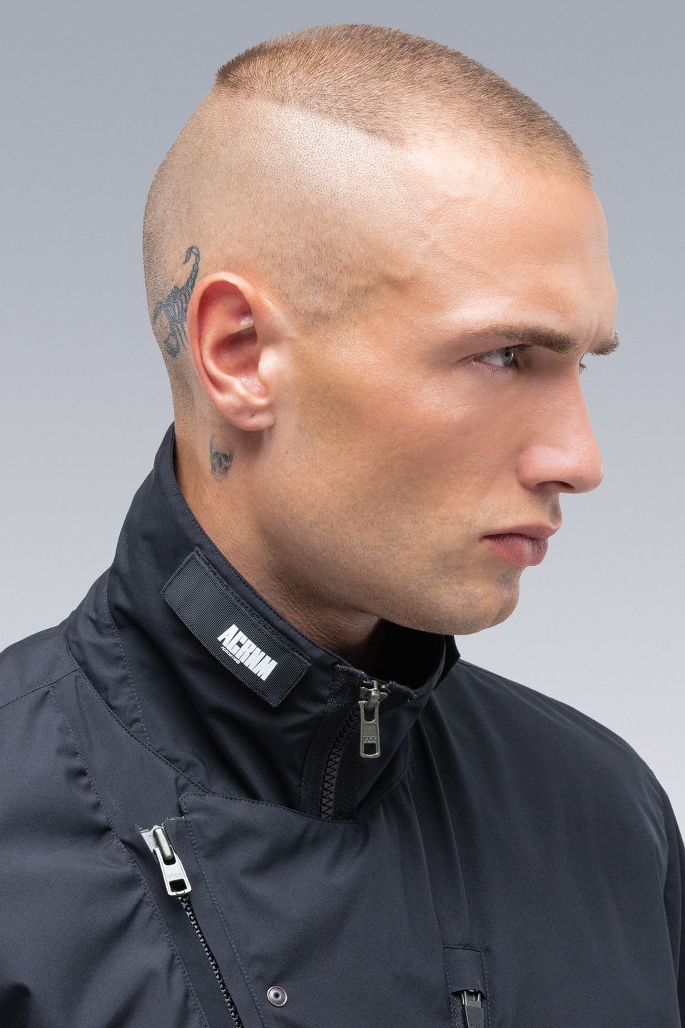 ACRONYM J68-WS 2L Gore-Tex Infinium™ Windstopper® Rider Jacket Black |  REVERSIBLE