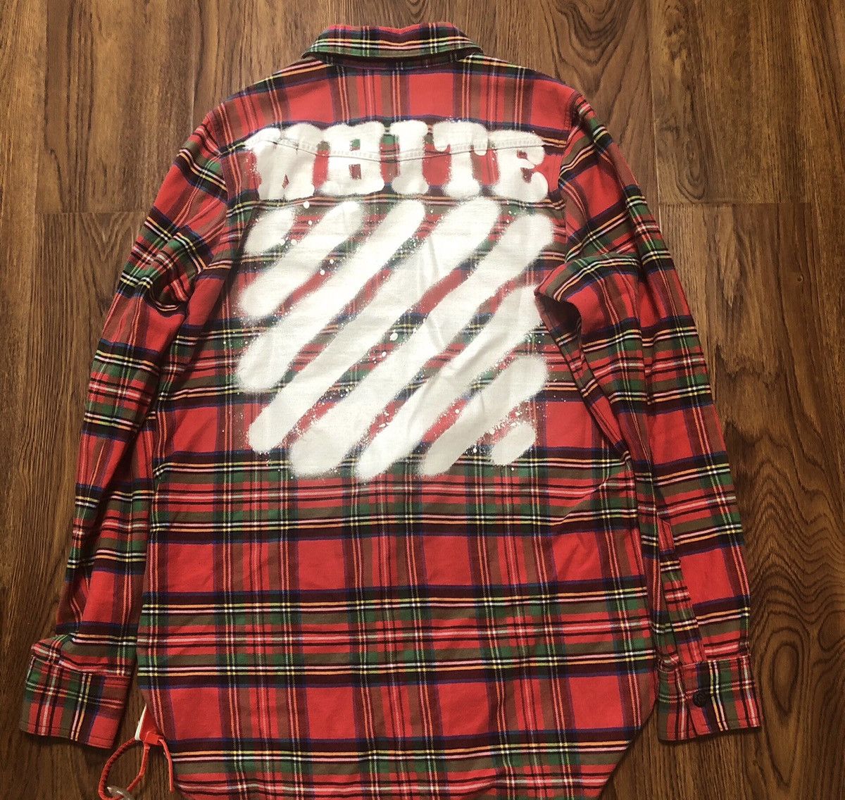 Off-White Off white Spray logo printed shirt Size US XS / EU 42 / 0 - 1 Thumbnail