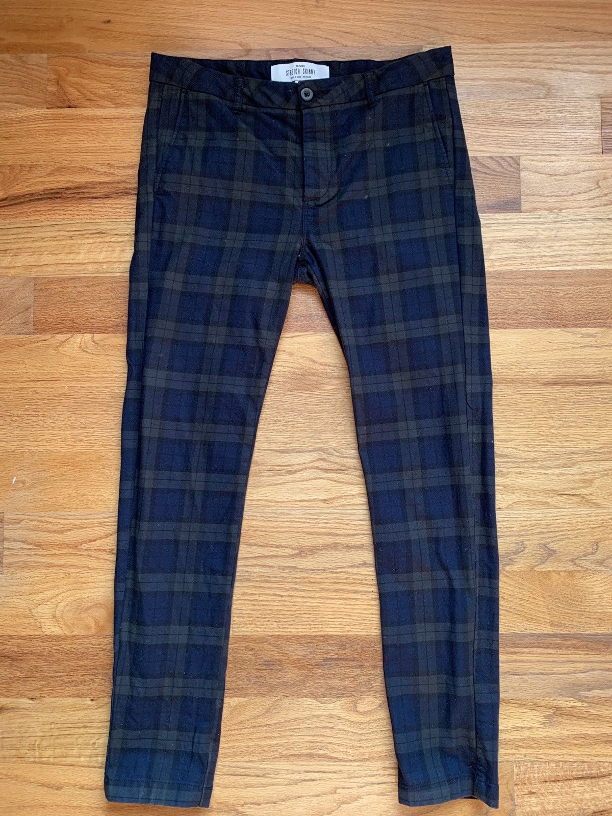 Topman Topman Plaid Chino Pants Size US 32 / EU 48 - 1 Thumbnail
