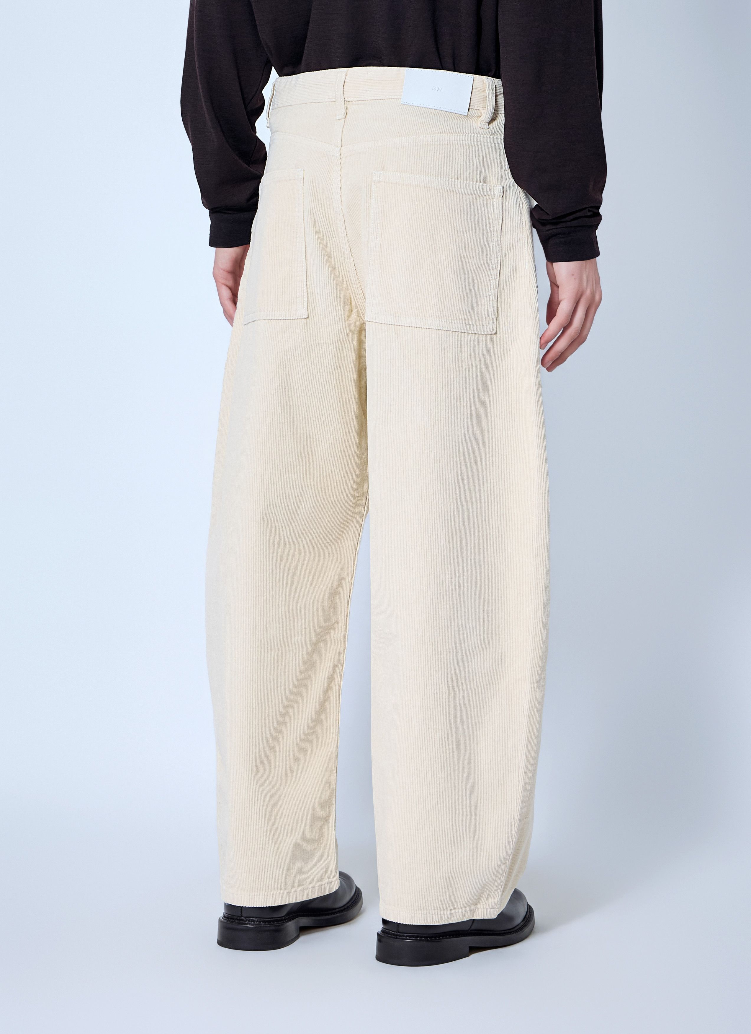Studio Nicholson Paolo Volume Pants in White, Men's (Size 32) — image 4 of 6