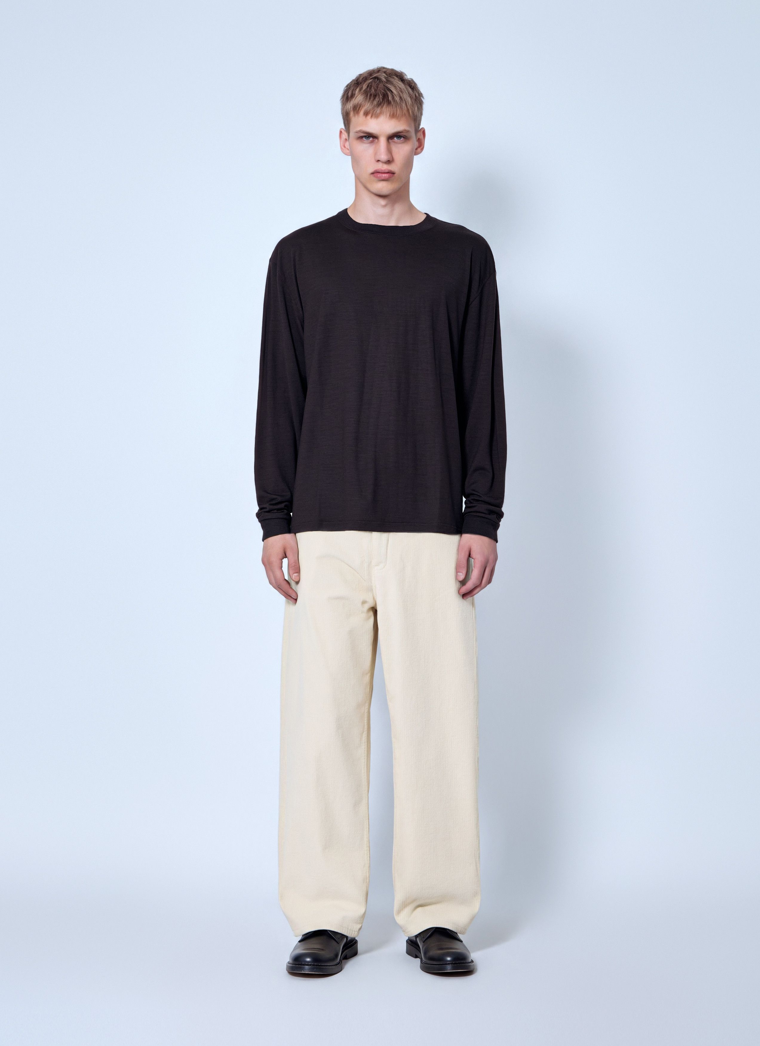 Studio Nicholson Paolo Volume Pants in White, Men's (Size 34) — image 2 of 6