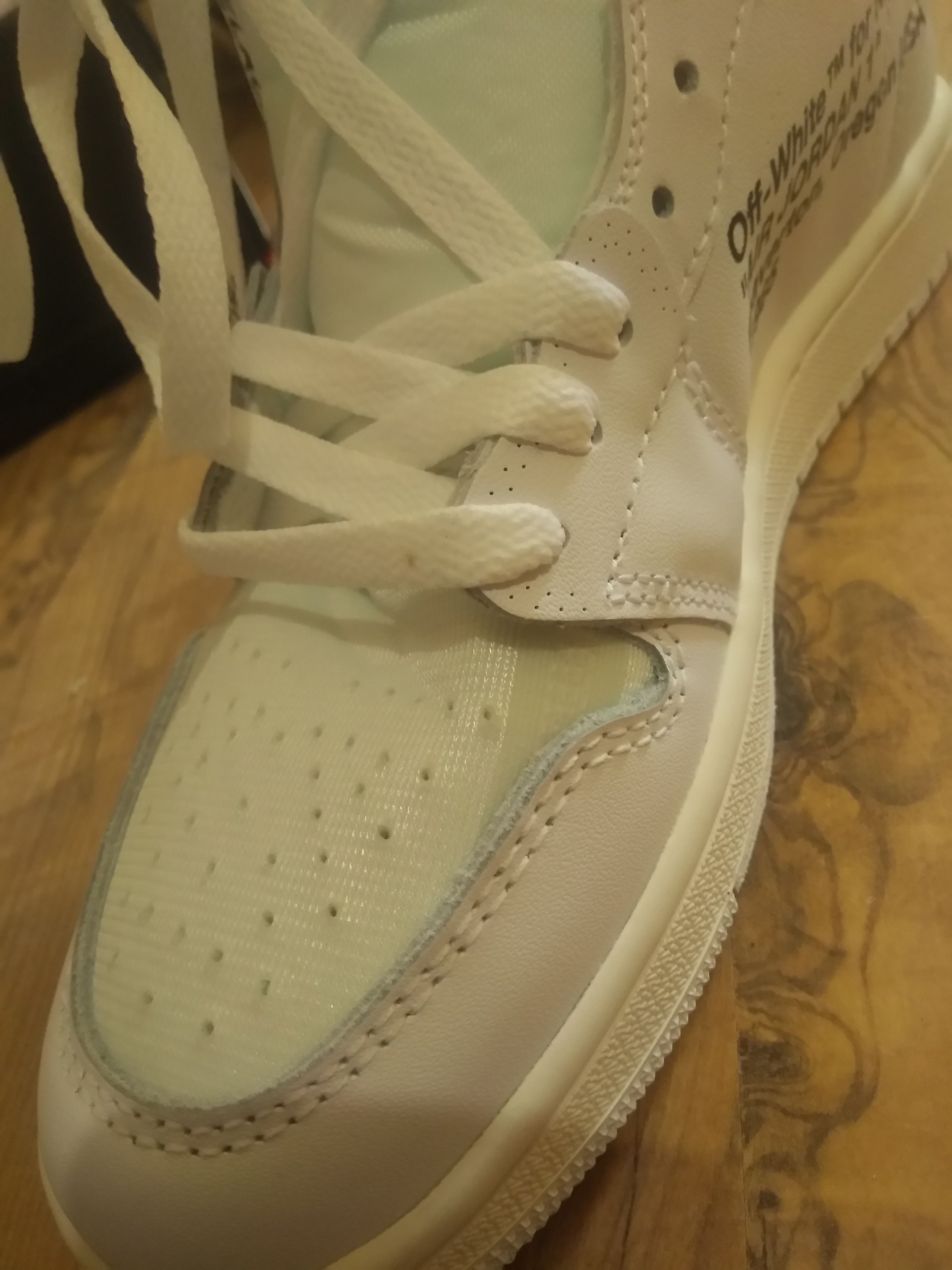 Nike Air Jordan 1 Off White NRG White AQ818 Grailed
