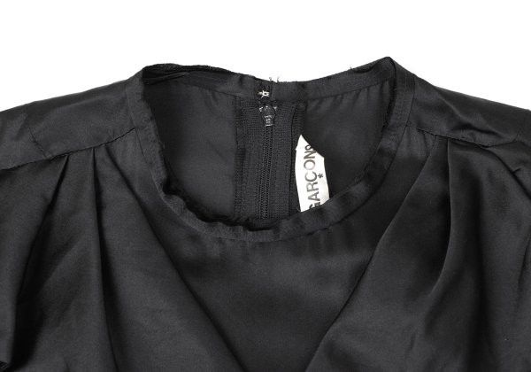 Comme Des Garcons 05aw Silk Tiered Panel Dress Black Size L, Women's — image 4 of 6