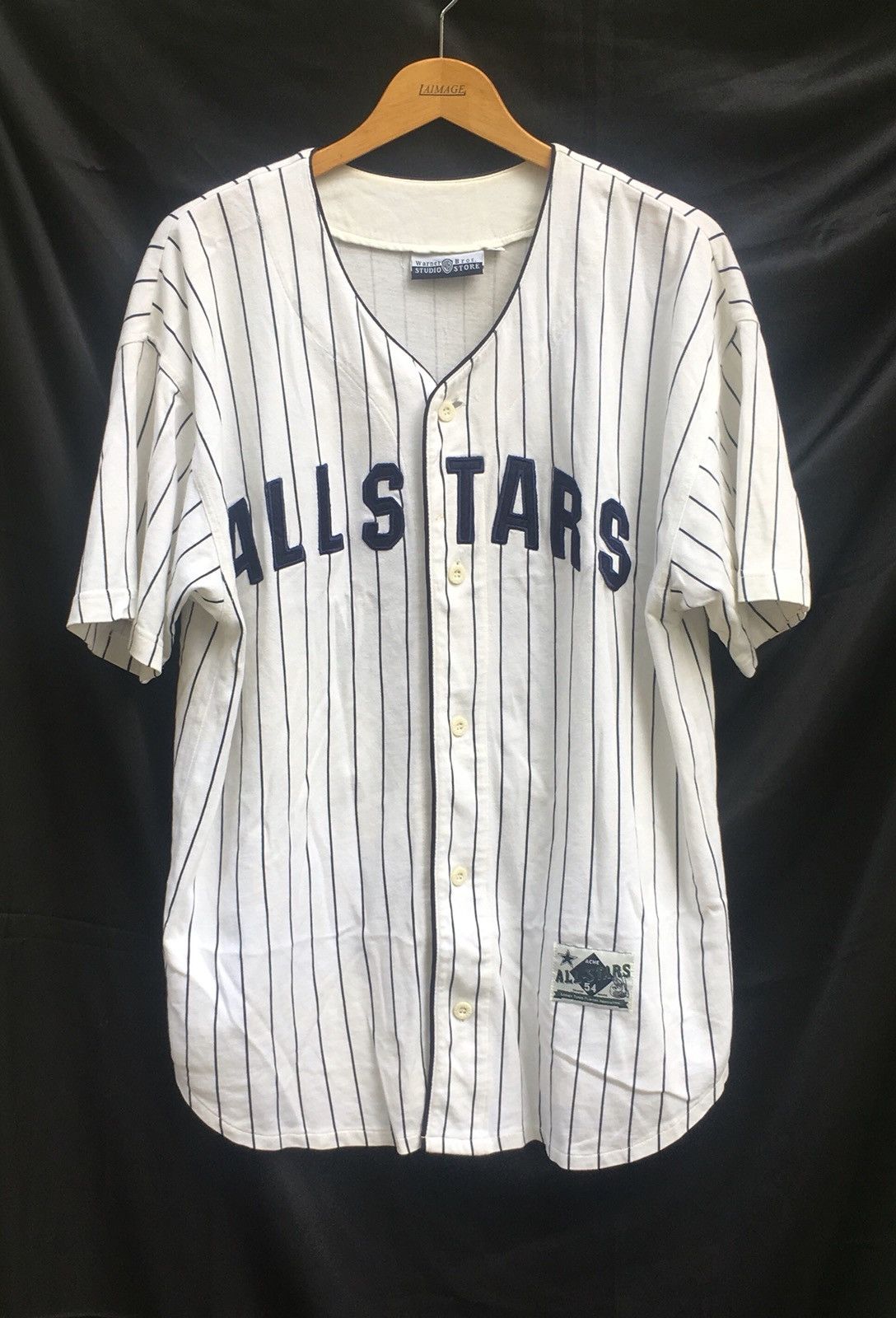 Cartoon Network Vintage 90’s Warner Bros Allstar Embroided Jersey Size US L / EU 52-54 / 3 - 1 Thumbnail
