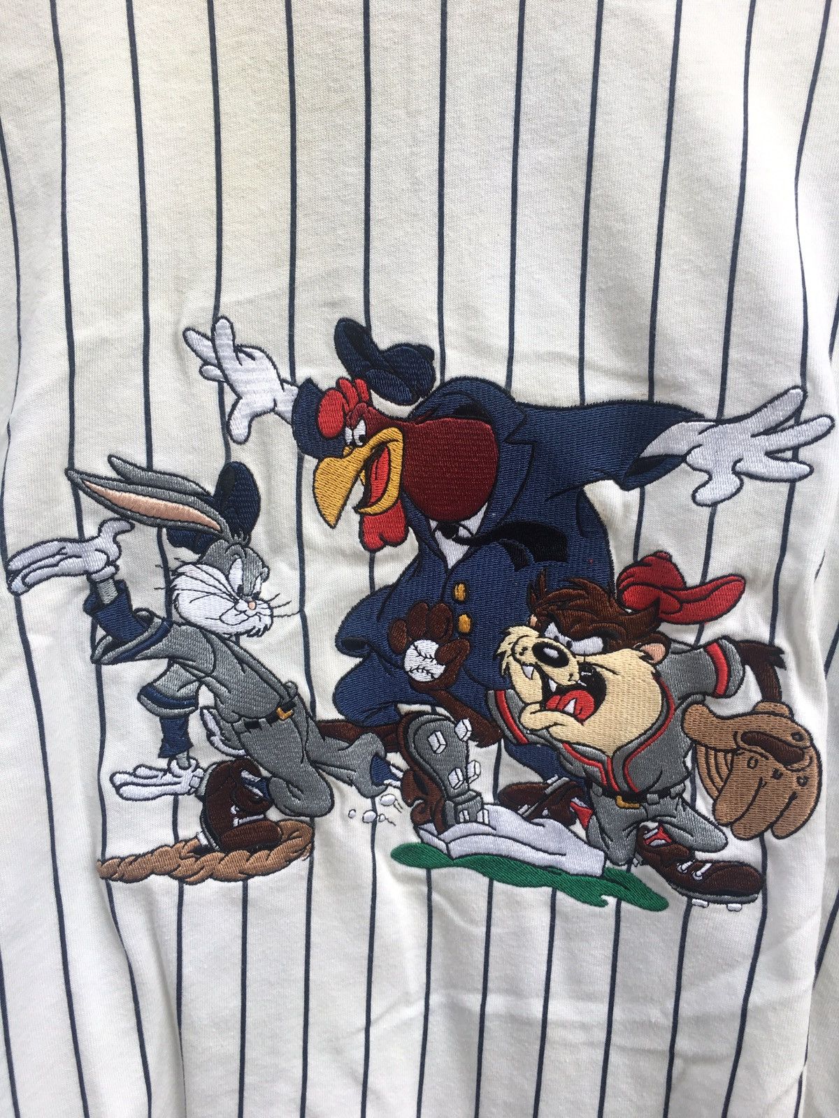 Cartoon Network Vintage 90’s Warner Bros Allstar Embroided Jersey Size US L / EU 52-54 / 3 - 9 Thumbnail