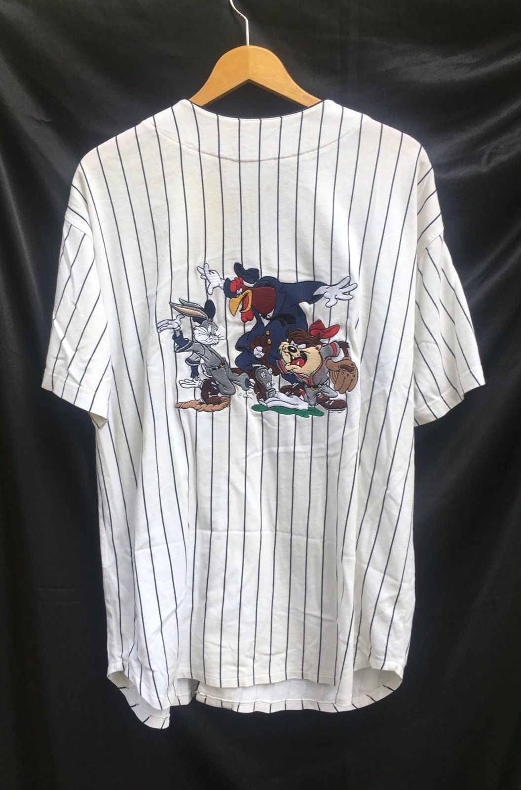 Cartoon Network Vintage 90’s Warner Bros Allstar Embroided Jersey Size US L / EU 52-54 / 3 - 10 Thumbnail