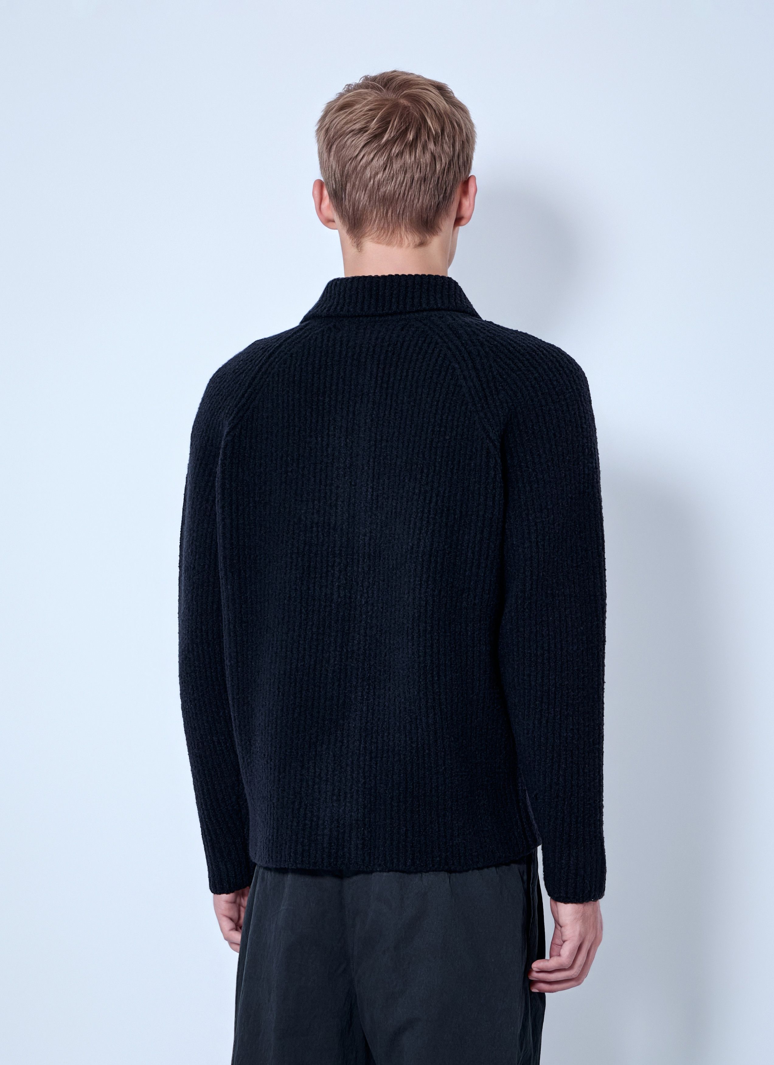 Massimo Osti Massimo Osti Studio Boucle Felted Crewneck Size US XXL / EU 58 / 5 - 4 Thumbnail