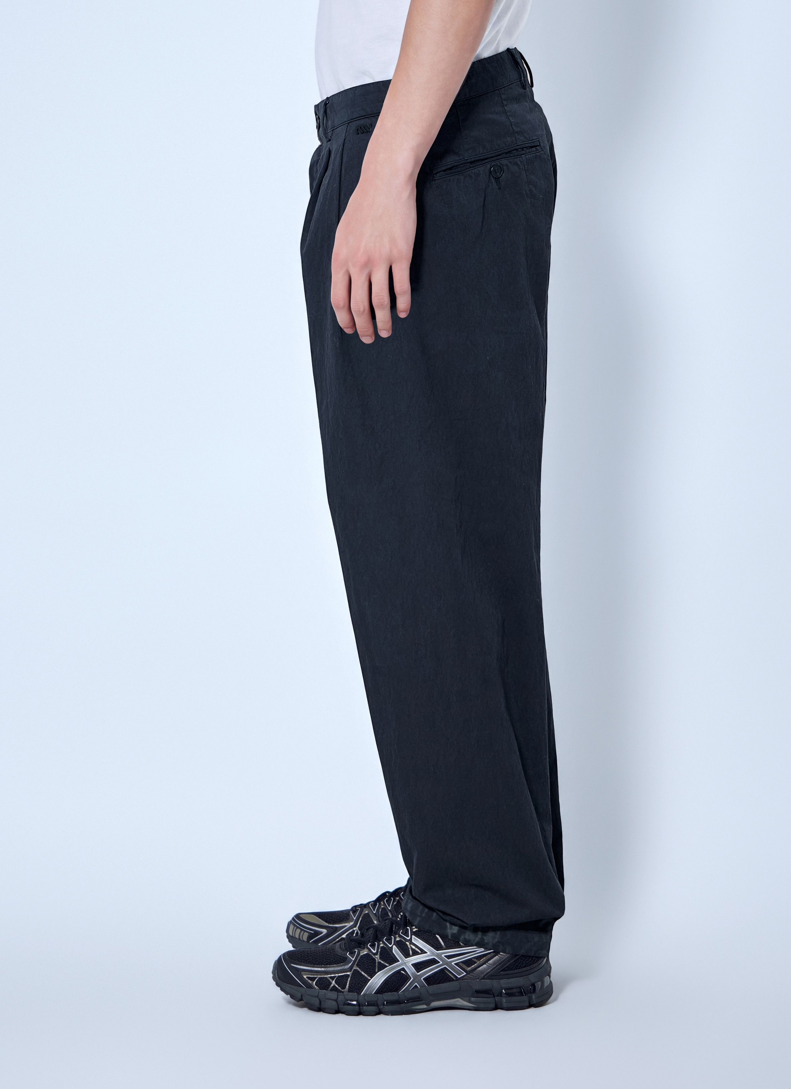 Massimo Osti Massimo Osti Studio Wide-Leg Tailored Trousers (IT 50) Size US 34 / EU 50 - 3 Thumbnail