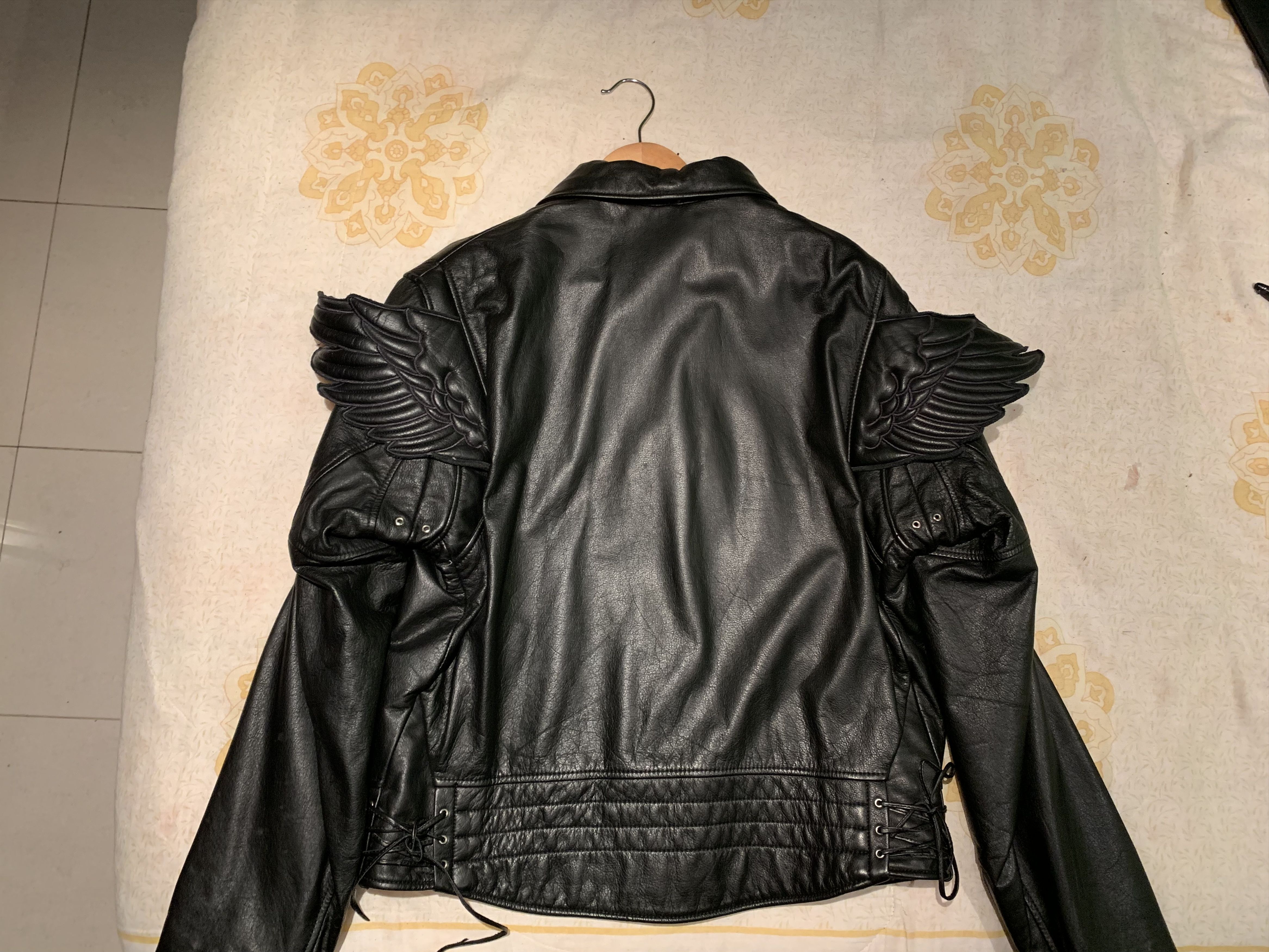 Jeremy Scott JEREMY SCOTT WINGS LEATHER JACKET Grailed