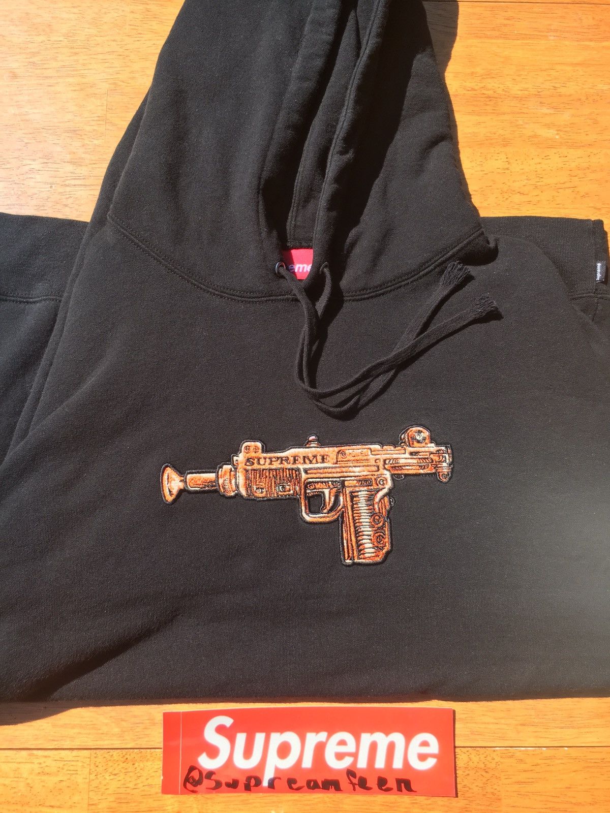 Supreme Toy Uzi Hoodie | Grailed