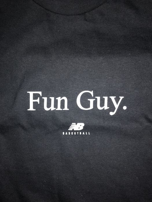 Kawhi new balance shop fun guy shirt