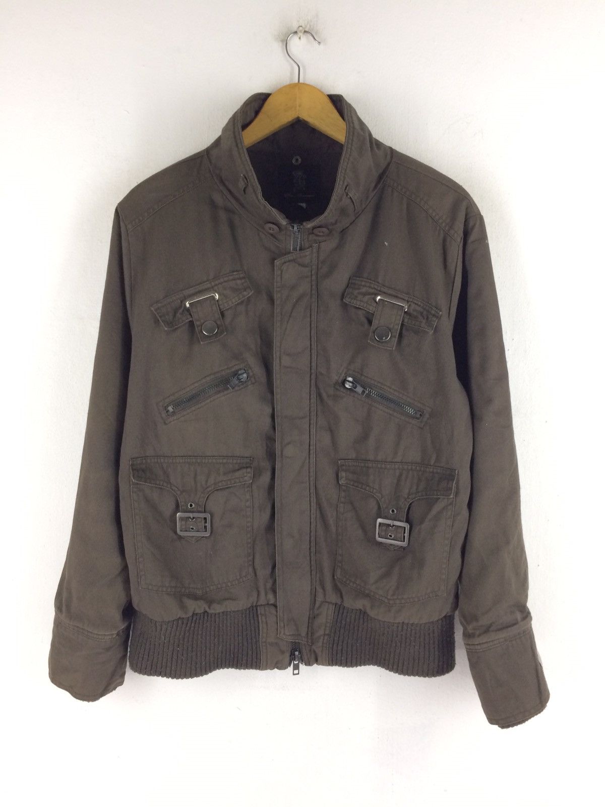 Japanese Brand slimee fiunecise multipocket military style jacket | Grailed