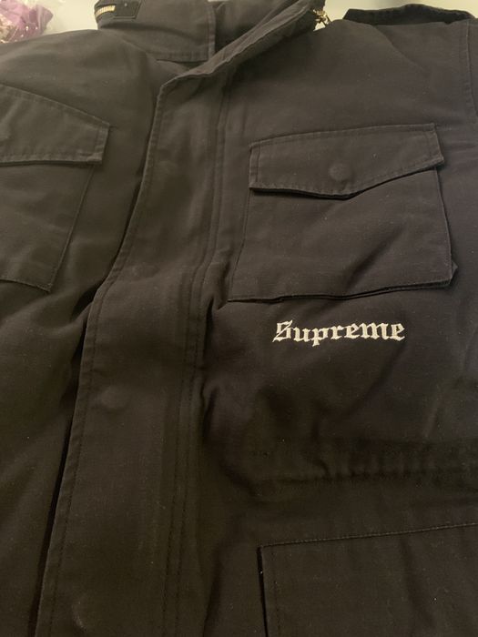 Supreme Slayer Eagle M65 Jacket | Grailed