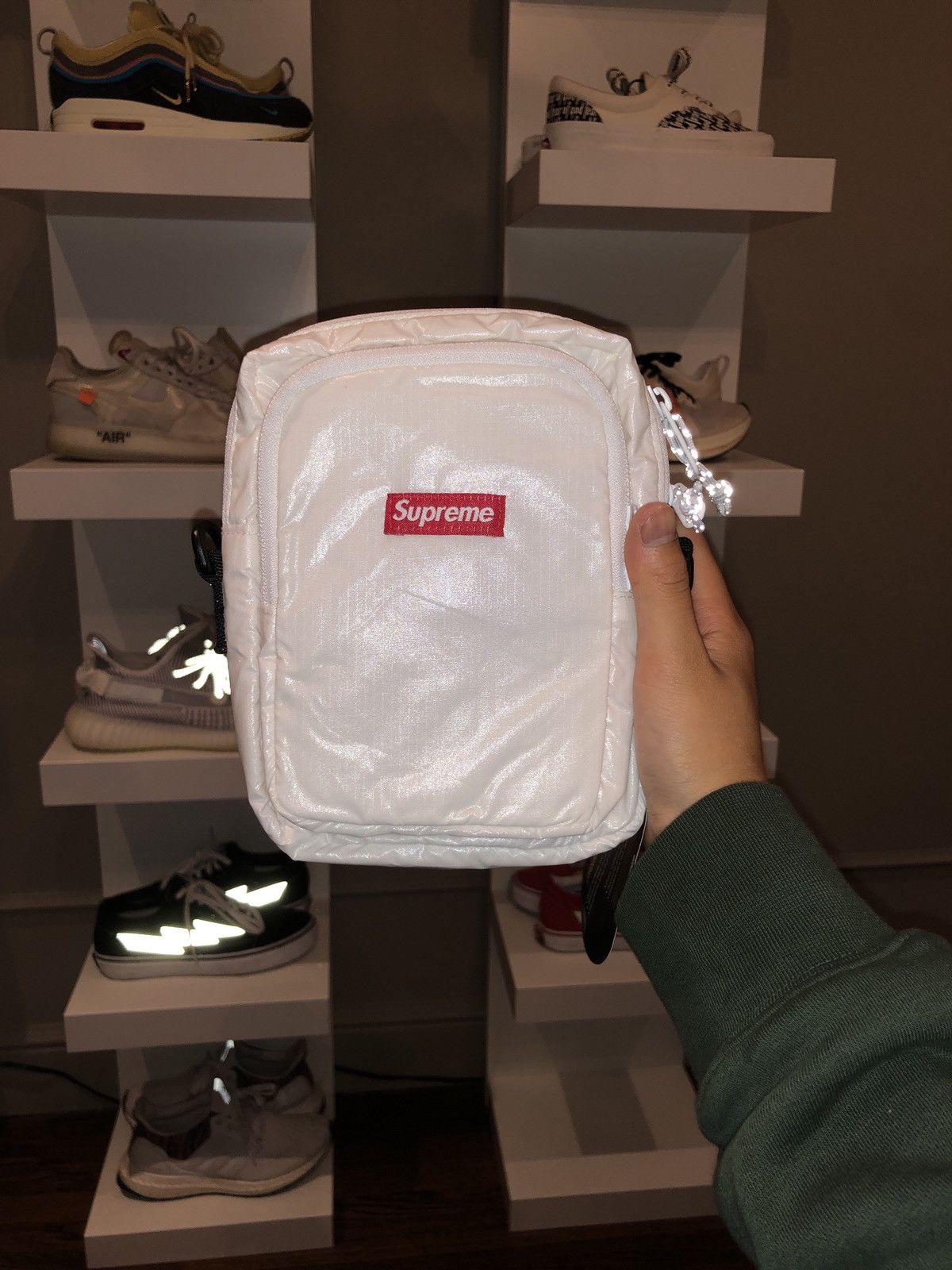 Supreme Shoulder Bag Fw 17 White | Grailed