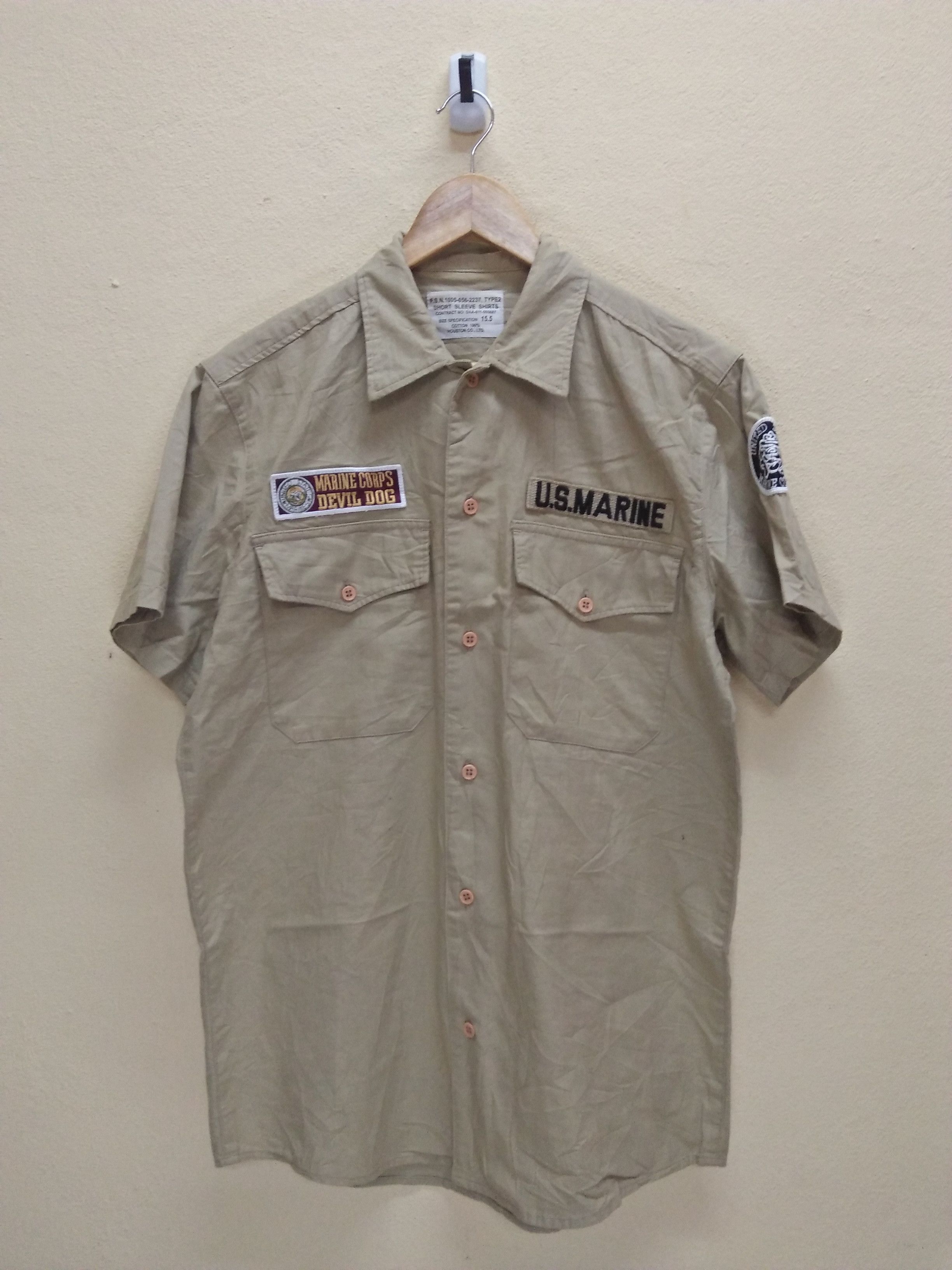 Other US Marine Corps Devil Dog Shirt Size US M / EU 48-50 / 2 - 1 Thumbnail