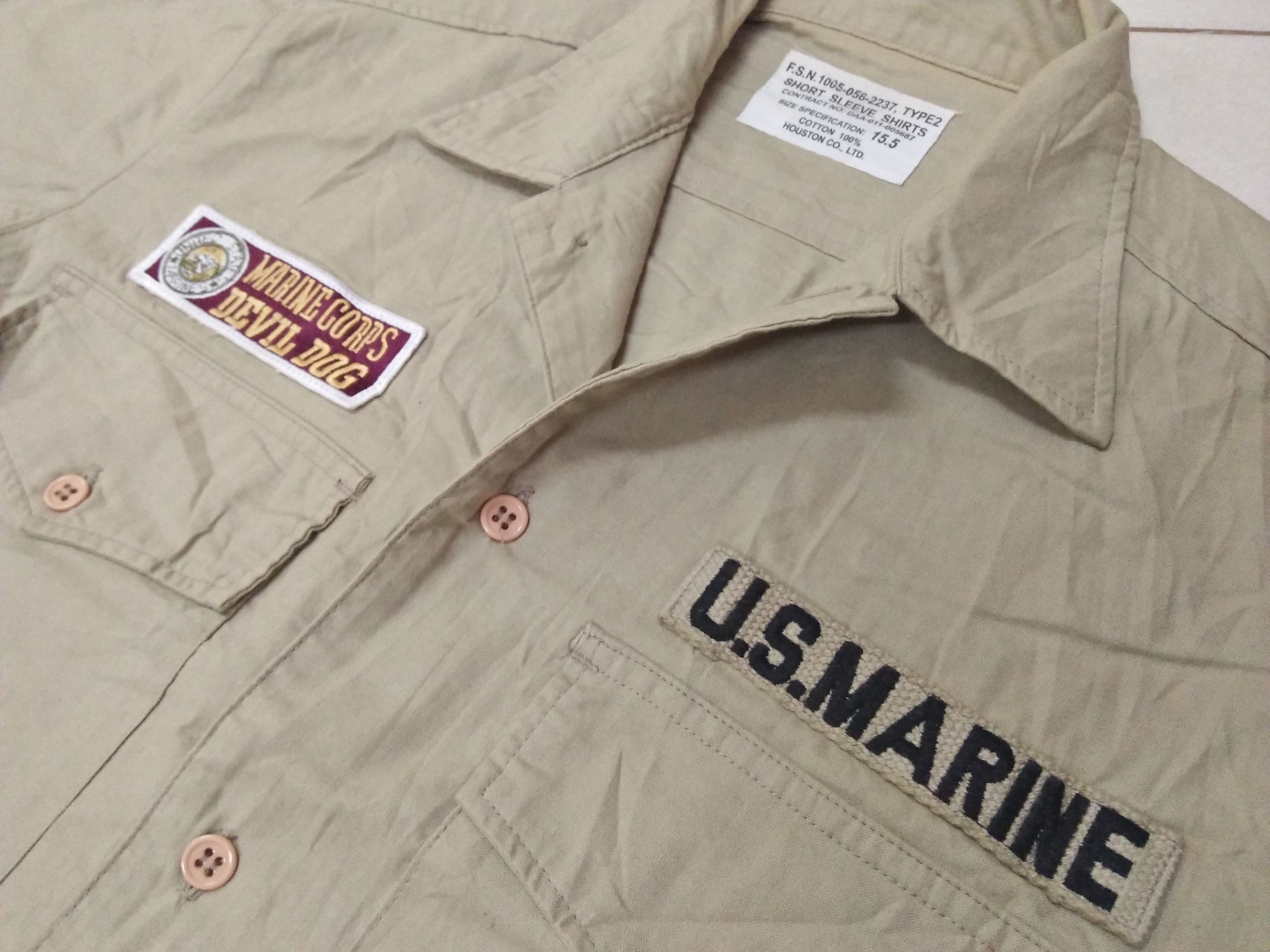 Other US Marine Corps Devil Dog Shirt Size US M / EU 48-50 / 2 - 4 Thumbnail