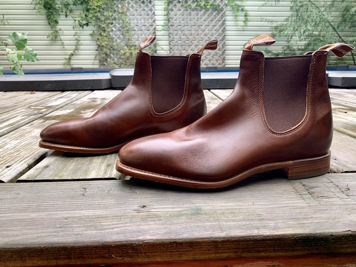 Initial Impressions: RM Williams Chinchilla Boots in Burnished Blue :  r/goodyearwelt