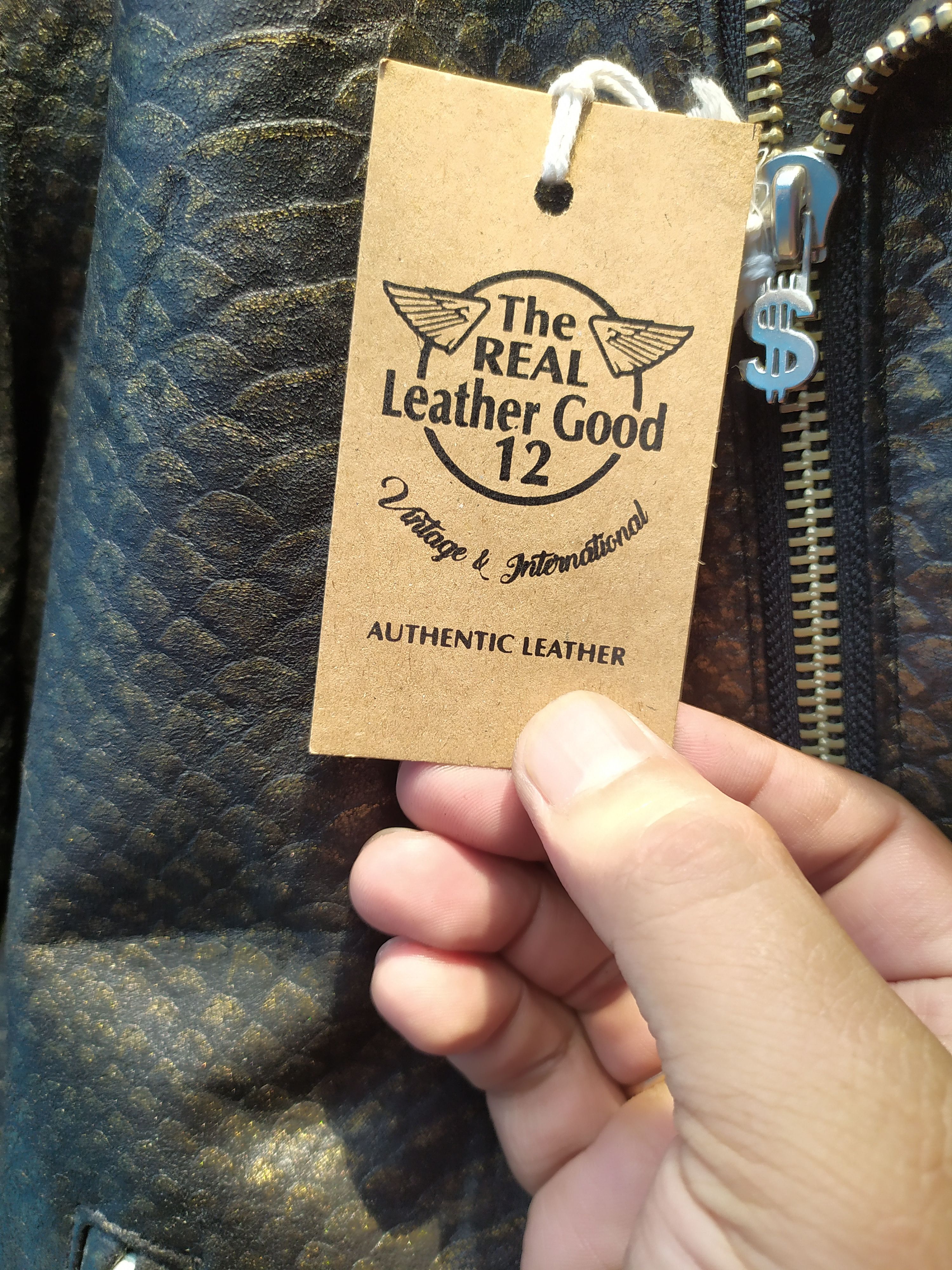 SWAGGER THINSULATE LEATHER RAMONES PERFECTO JACKET