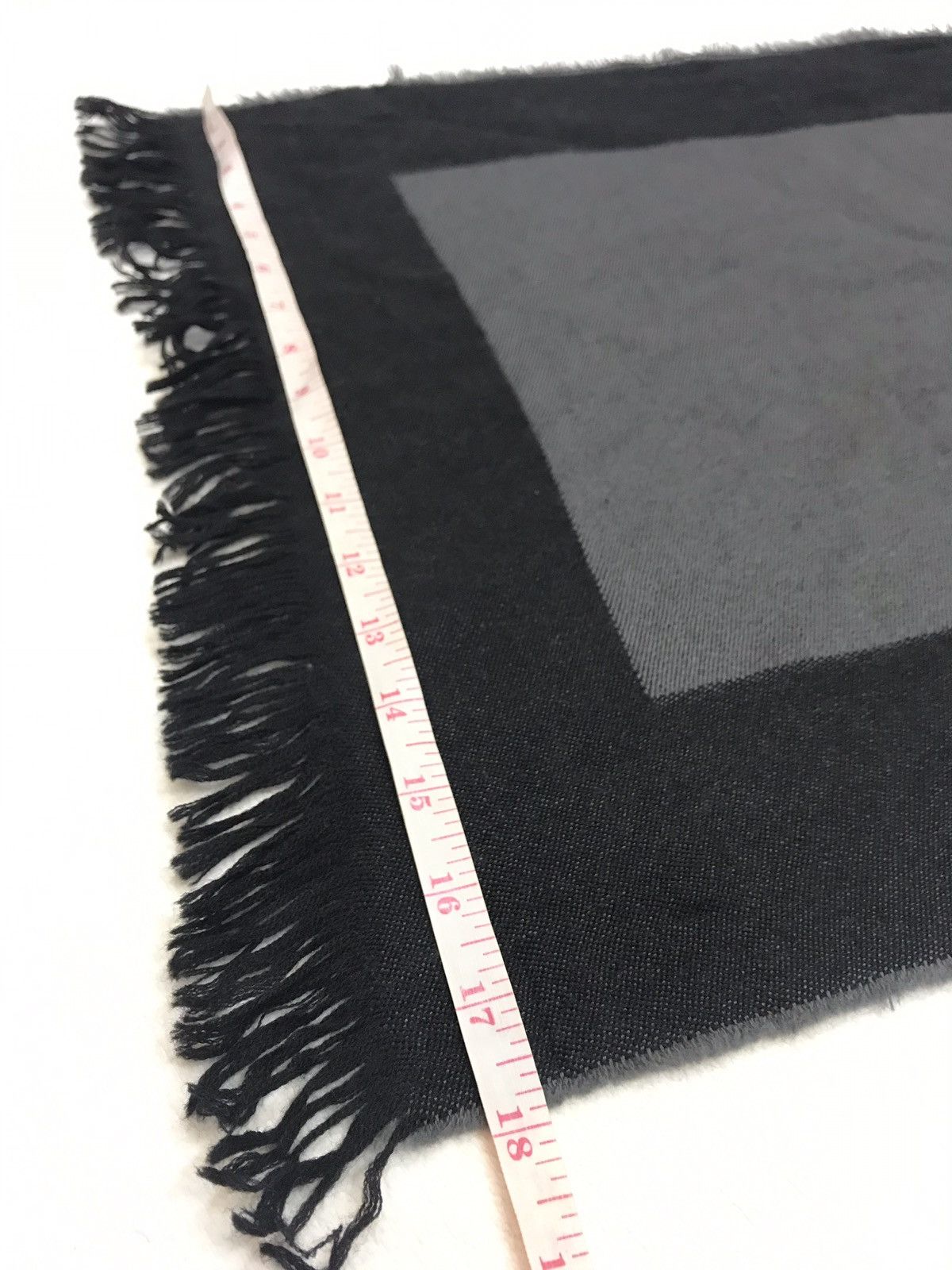 Giorgio Armani 💥💥 GIORGIO ARMANI BIG LOGO WOOL SCARF Size ONE SIZE - 3 Thumbnail
