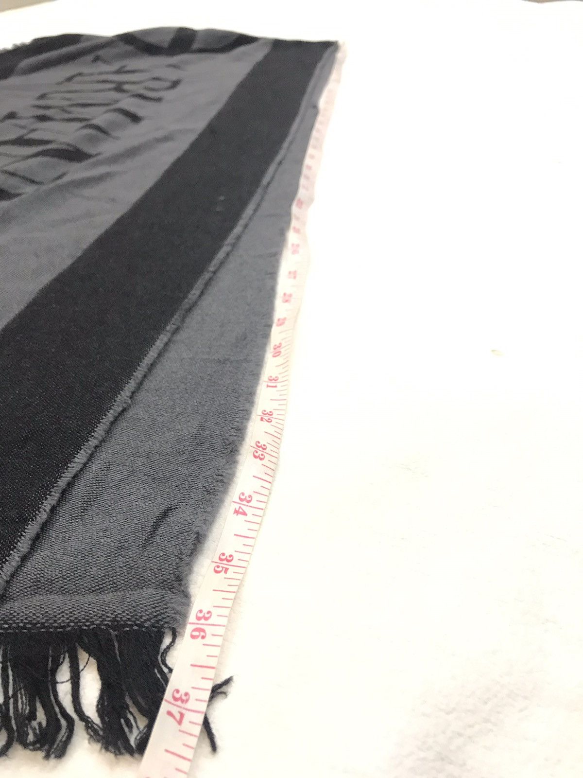 Giorgio Armani 💥💥 GIORGIO ARMANI BIG LOGO WOOL SCARF Size ONE SIZE - 5 Thumbnail