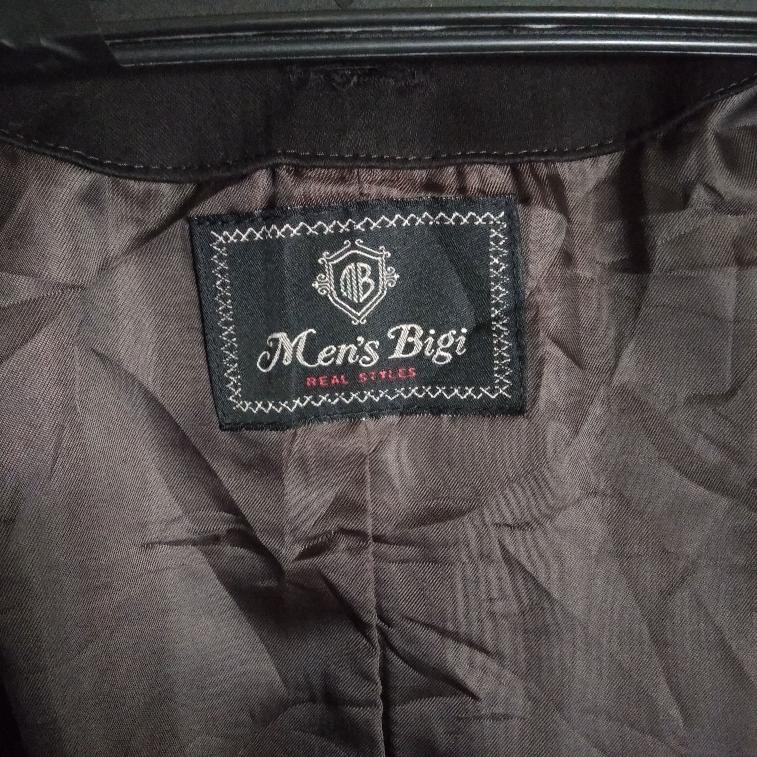 FINAL PRICE 💥 Men's Bigi Pinstripes Trench Coat/Parka