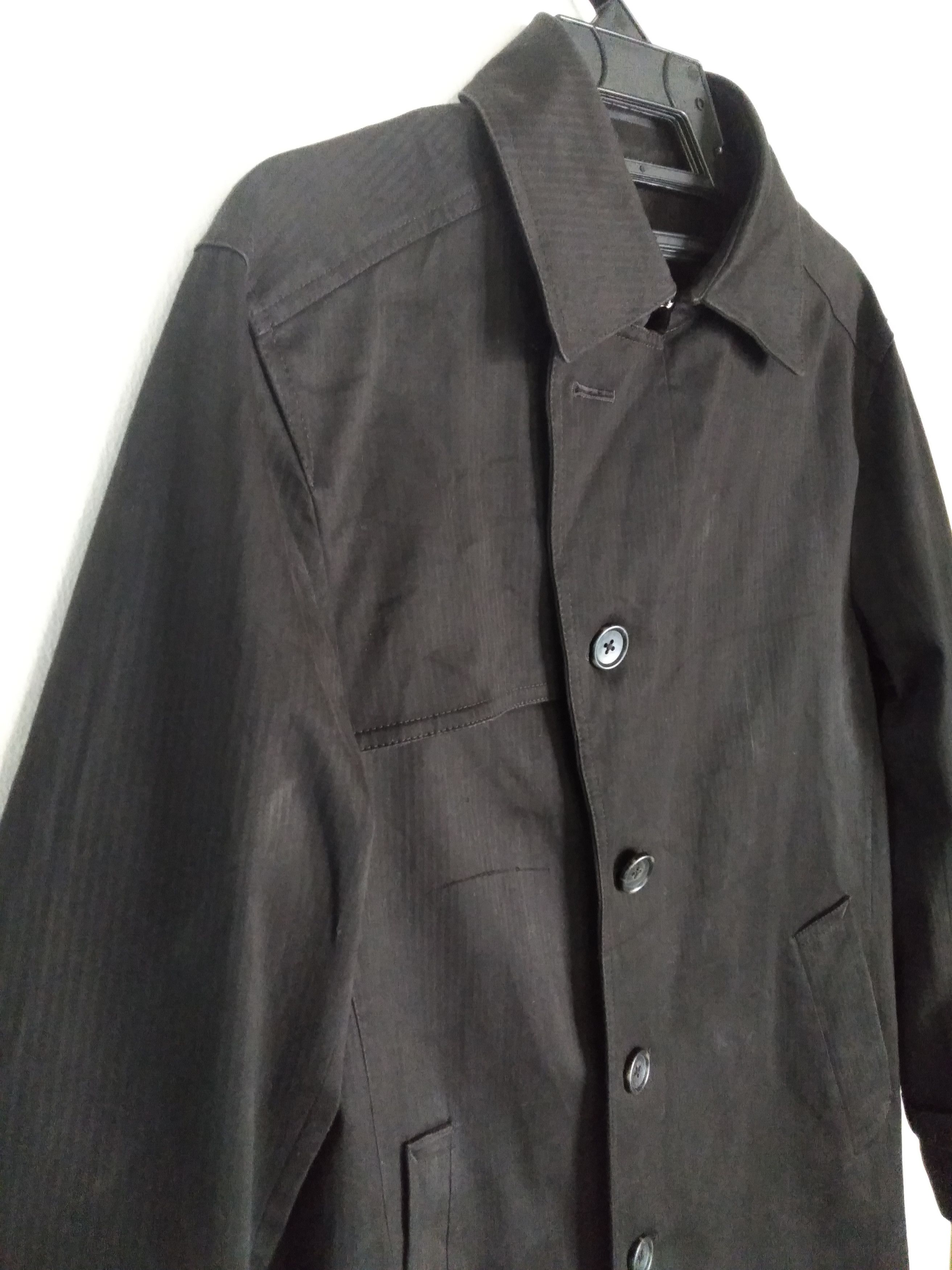 FINAL PRICE 💥 Men's Bigi Pinstripes Trench Coat/Parka