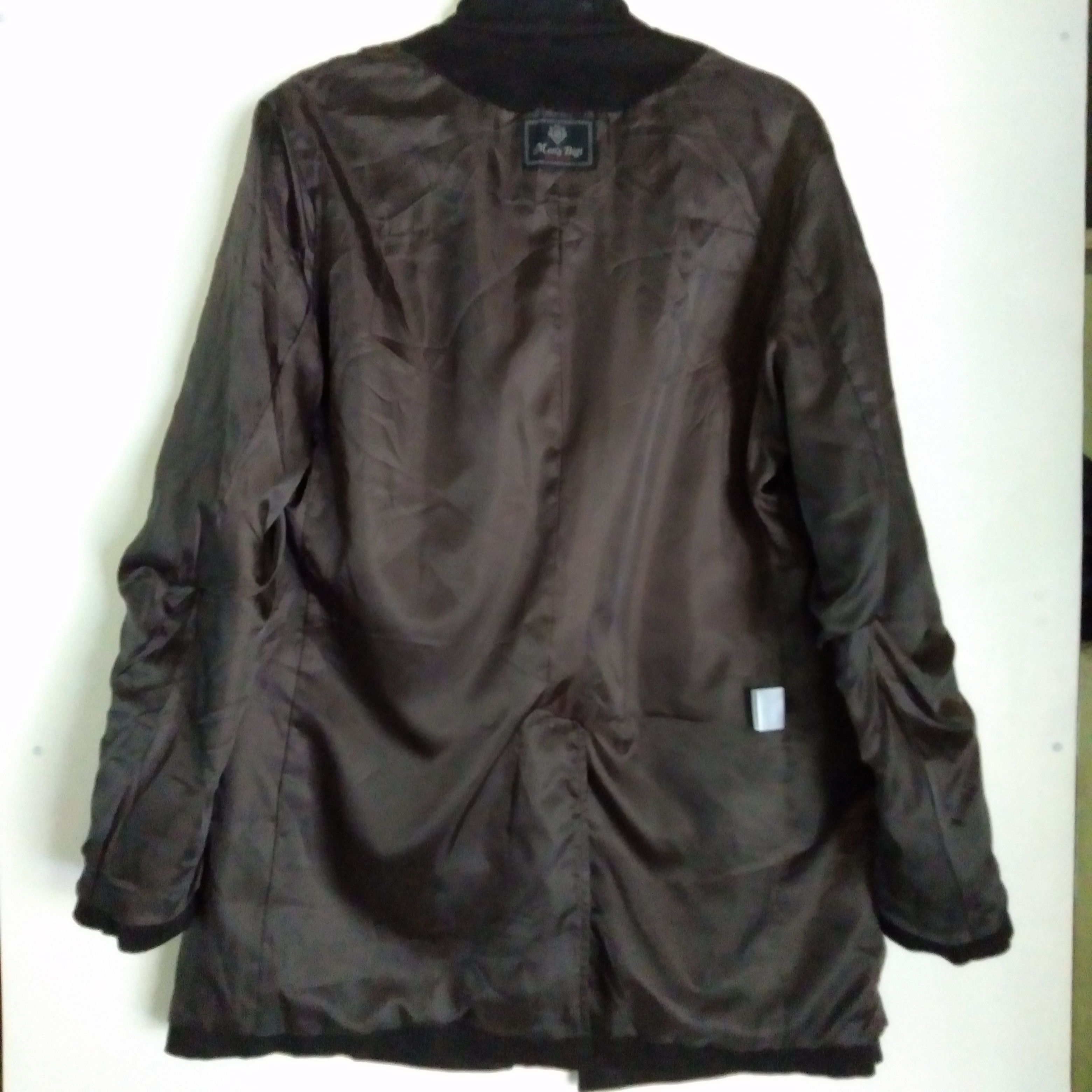 FINAL PRICE 💥 Men's Bigi Pinstripes Trench Coat/Parka