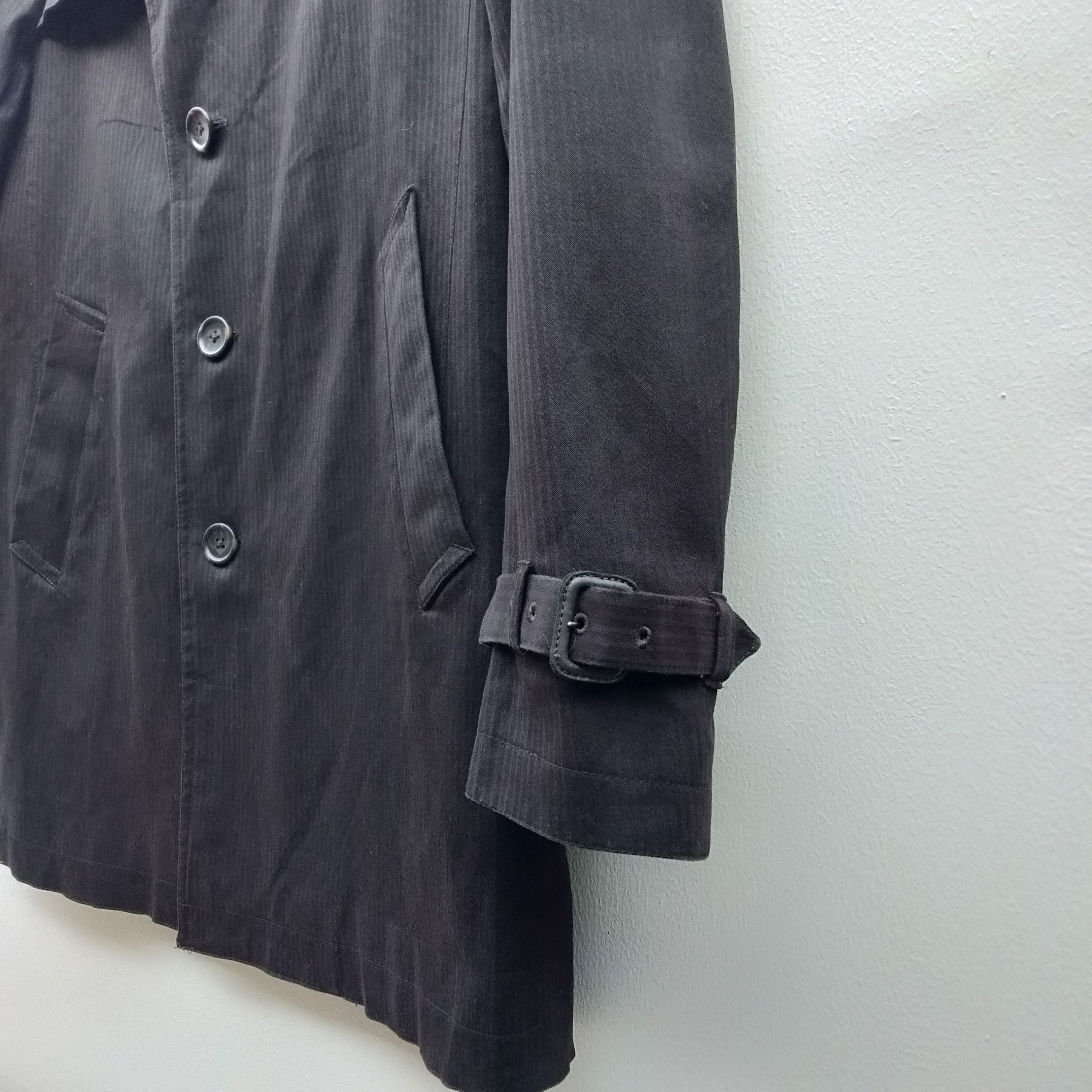 FINAL PRICE 💥 Men's Bigi Pinstripes Trench Coat/Parka