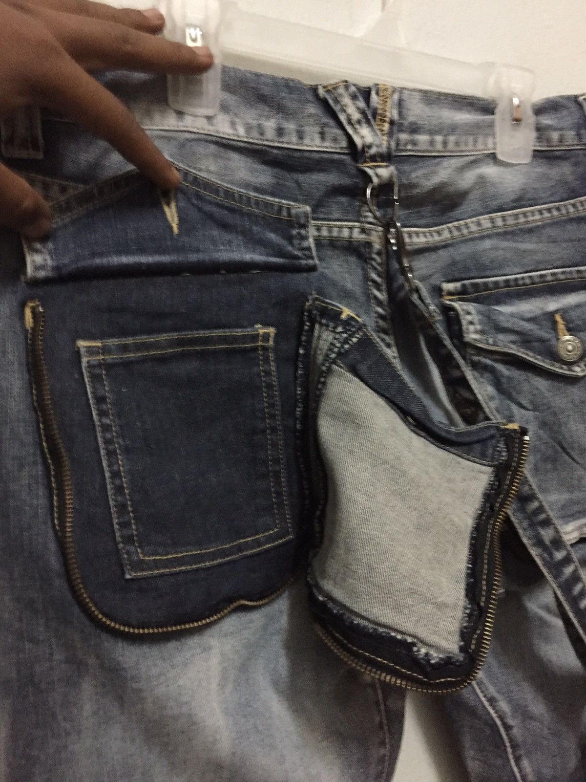 PPFM RARE!!! PPFM Reconstruct Jeans With Suspender Size US 32 / EU 48 - 7 Thumbnail