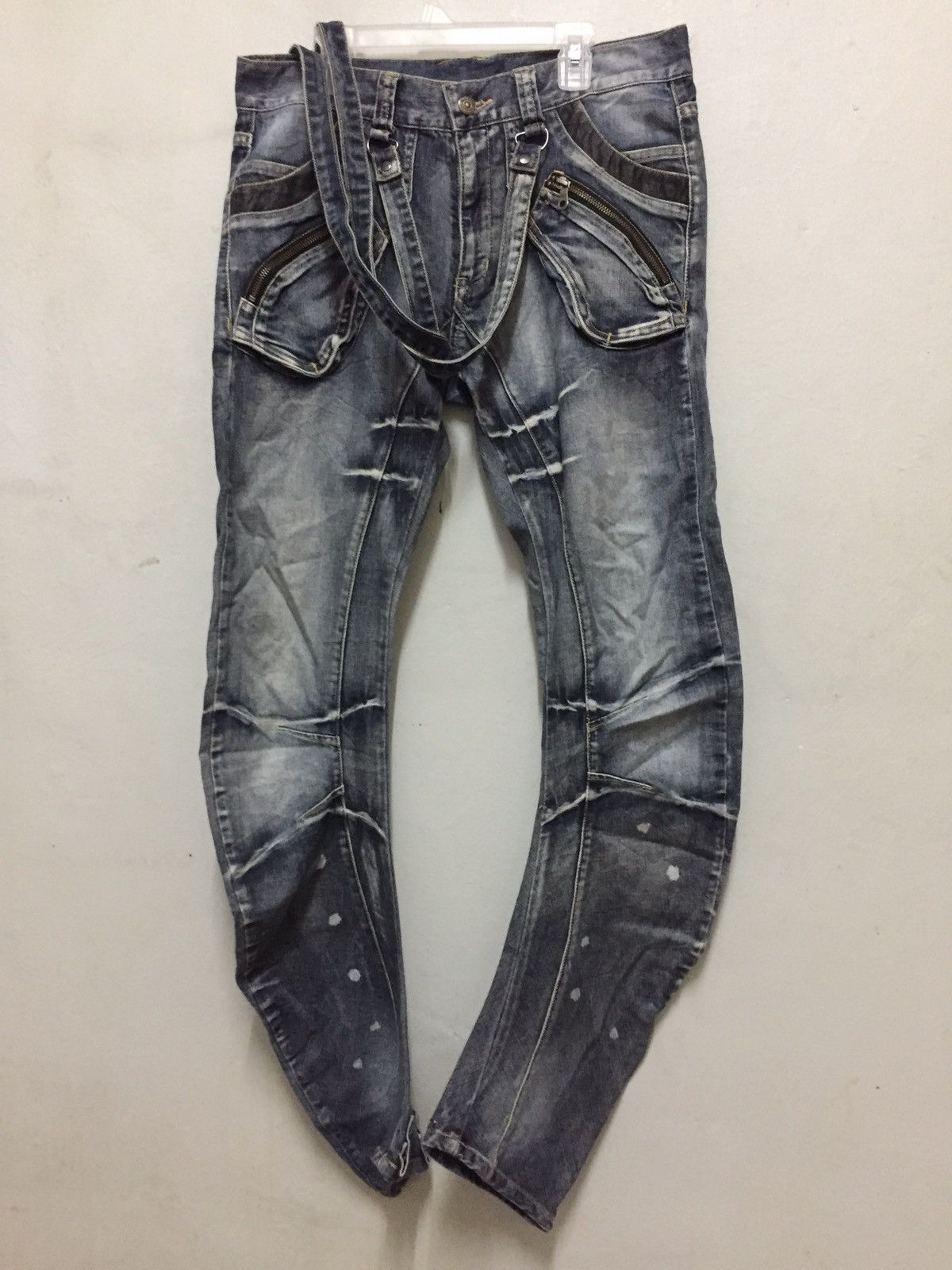 PPFM RARE!!! PPFM Reconstruct Jeans With Suspender Size US 32 / EU 48 - 1 Thumbnail