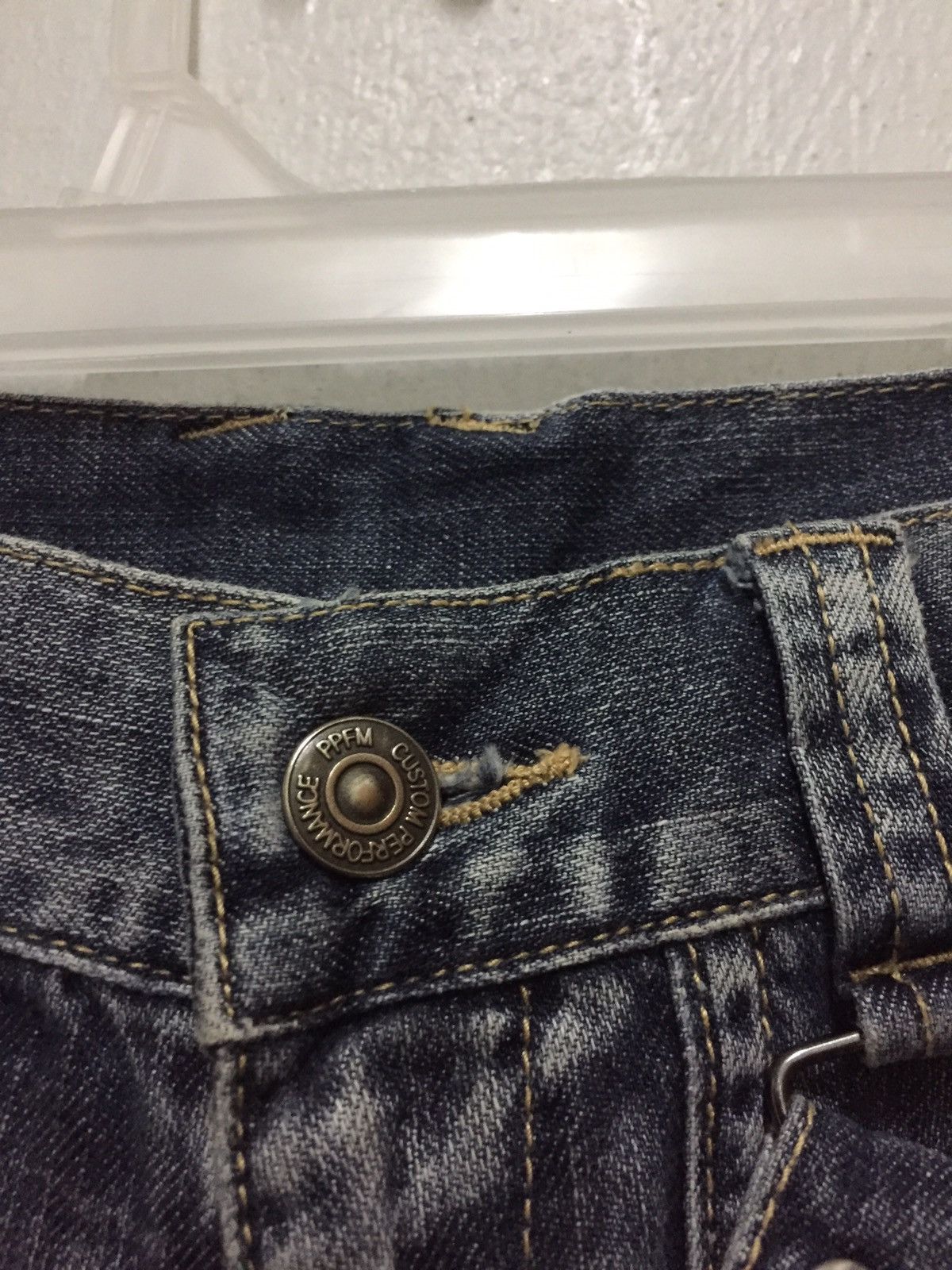 PPFM RARE!!! PPFM Reconstruct Jeans With Suspender Size US 32 / EU 48 - 5 Thumbnail