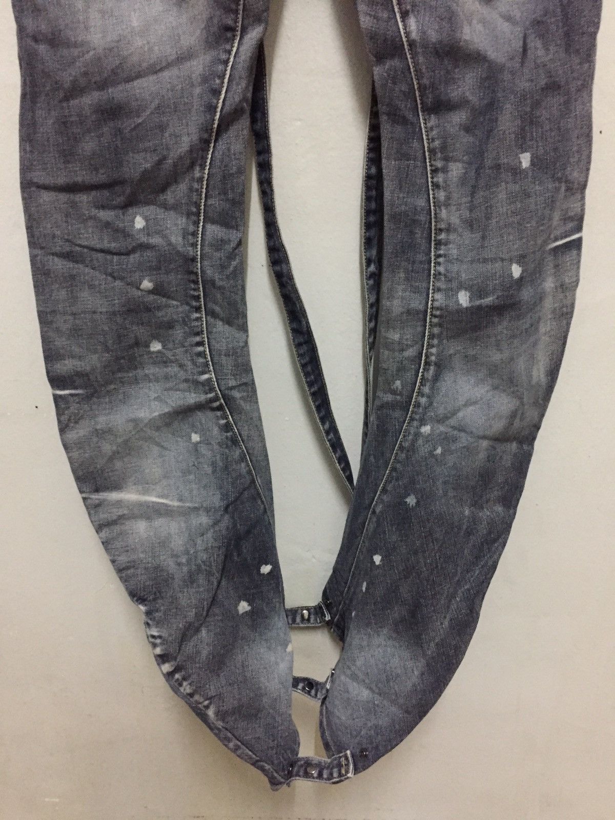 PPFM RARE!!! PPFM Reconstruct Jeans With Suspender Size US 32 / EU 48 - 10 Thumbnail