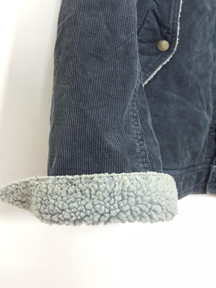 Davit Meursault Japan Davit Meursault Rare Sherling Corduroy Snap Closure Jacket Size US M / EU 48-50 / 2 - 13 Thumbnail