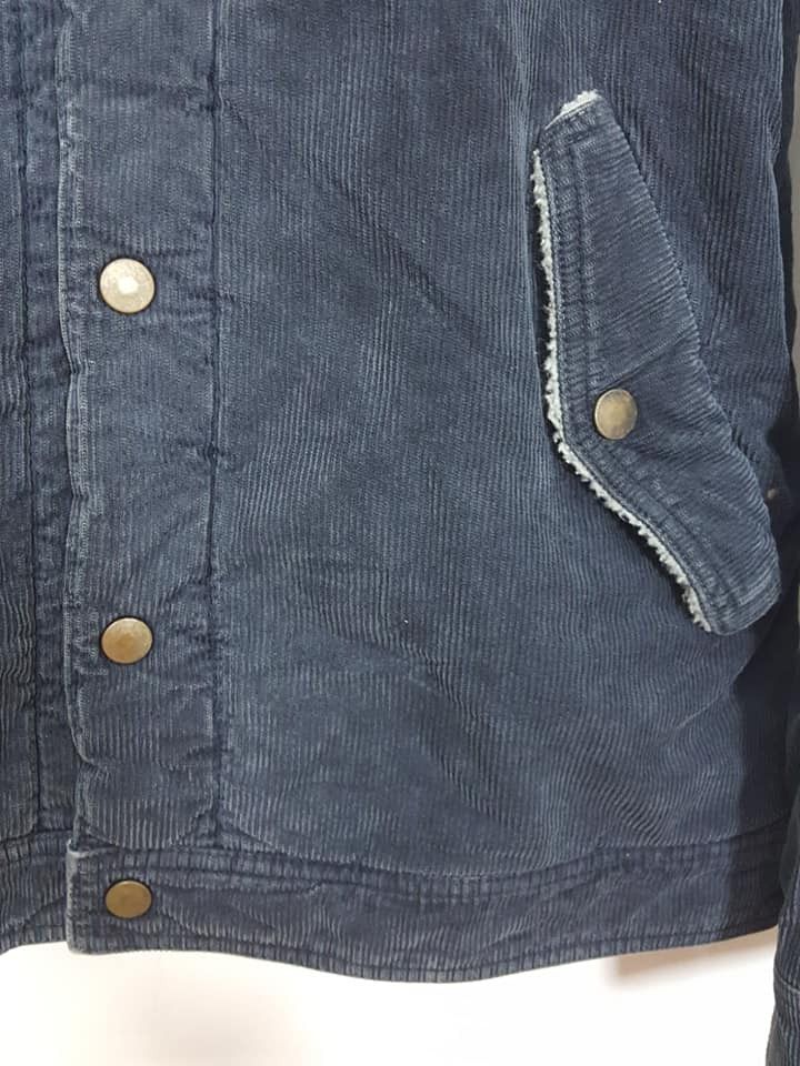 Davit Meursault Japan Davit Meursault Rare Sherling Corduroy Snap Closure Jacket Size US M / EU 48-50 / 2 - 11 Thumbnail
