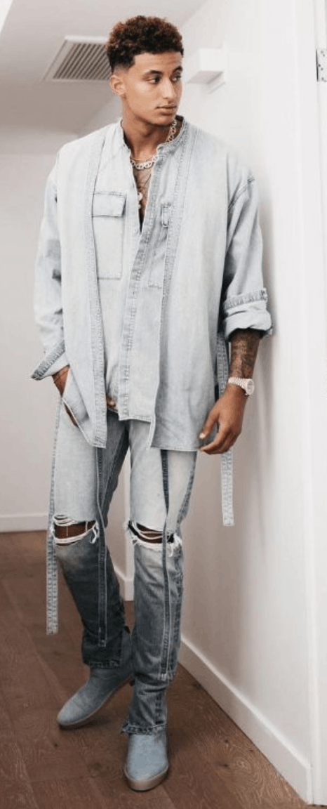 Fear of God Fear of God Vintage Denim Jacket in Vintage Indigo Size US M / EU 48-50 / 2 - 8 Thumbnail