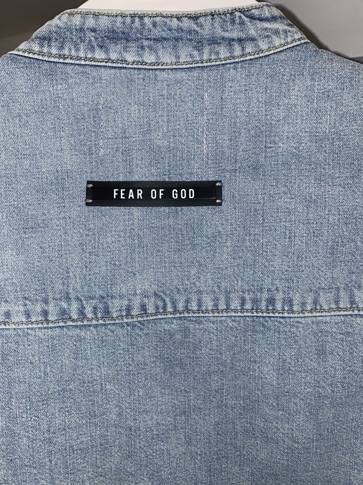 Fear of God Fear of God Vintage Denim Jacket in Vintage Indigo Size US M / EU 48-50 / 2 - 6 Thumbnail