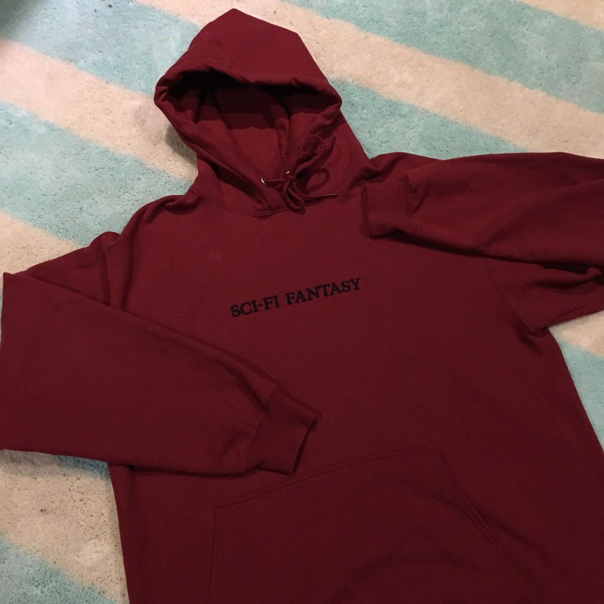 Sci-Fi Fantasy Sci-Fi Fantasy Maroon Hoodie Size US L / EU 52-54 / 3 - 4 Thumbnail