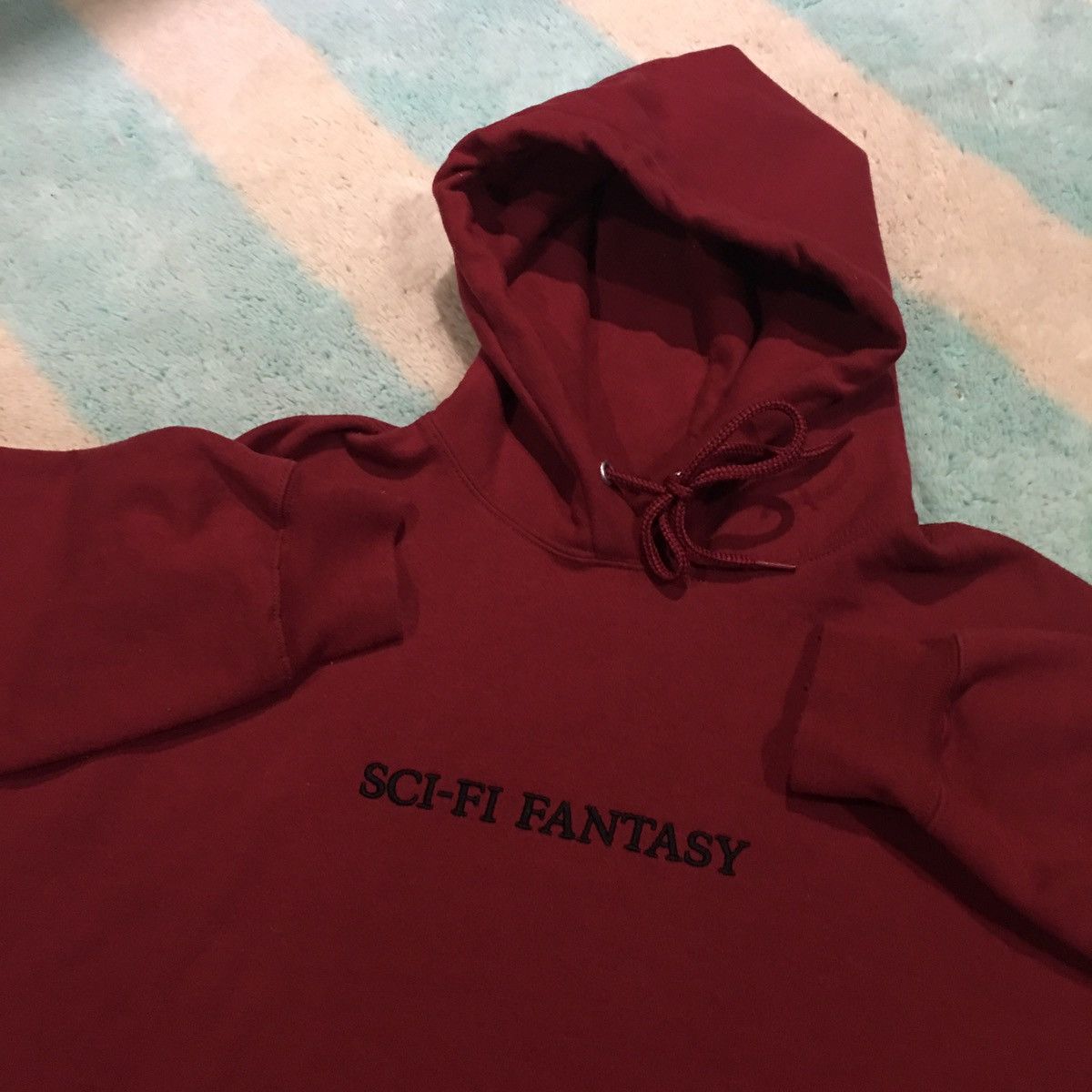 Sci-Fi Fantasy Sci-Fi Fantasy Maroon Hoodie Size US L / EU 52-54 / 3 - 1 Thumbnail